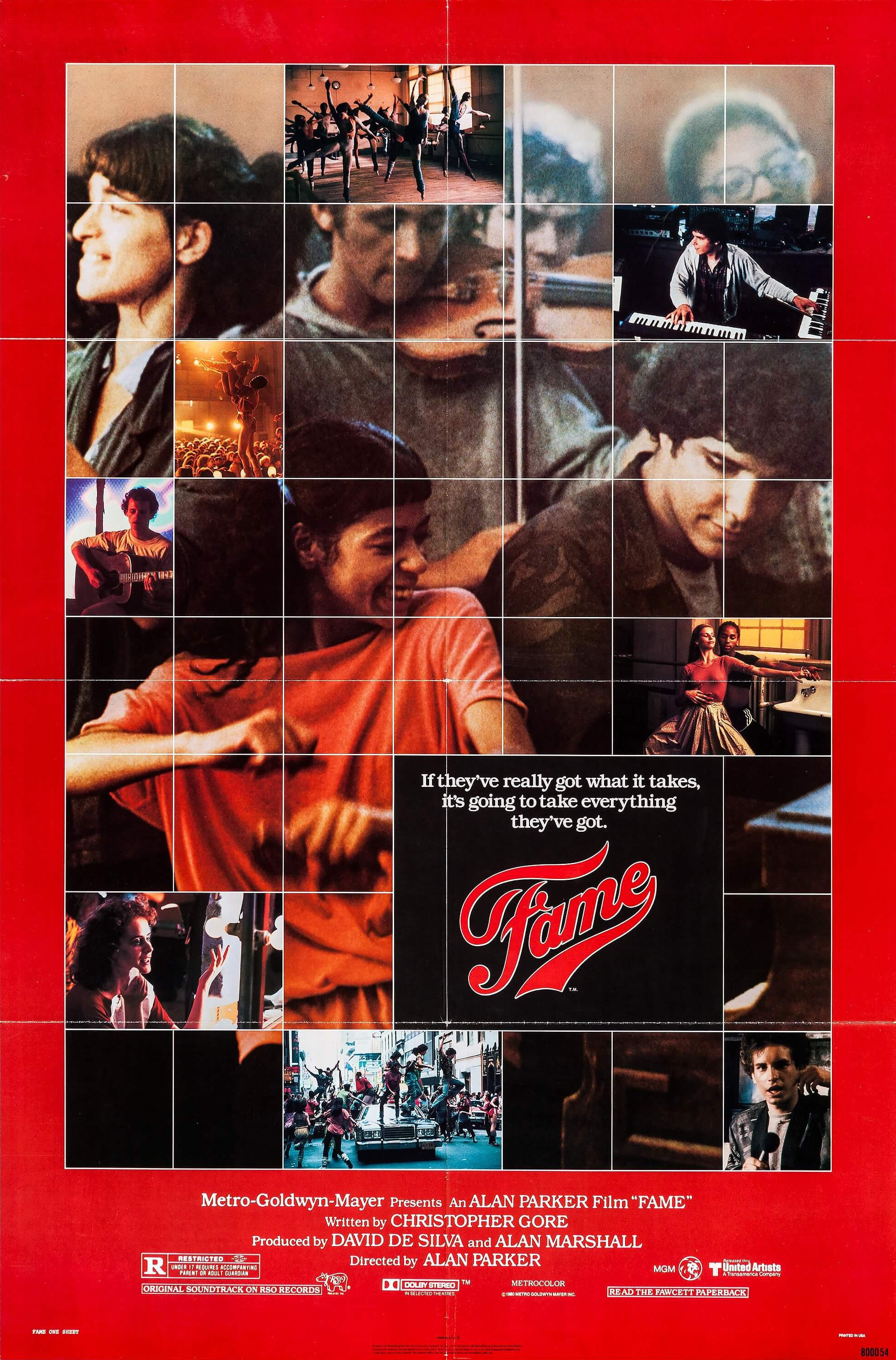 Mega Sized Movie Poster Image for Fame (#2 of 3)