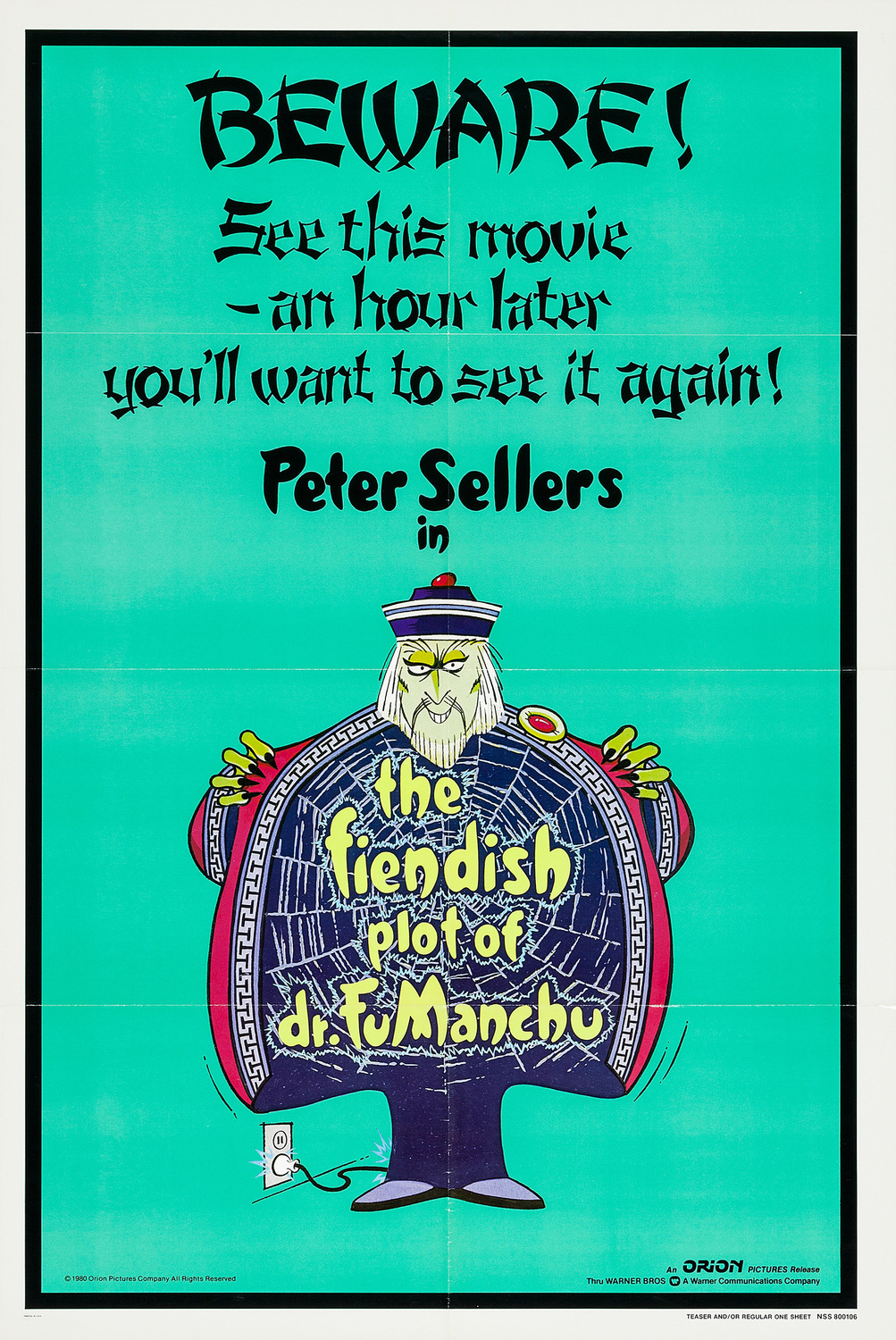 Extra Large Movie Poster Image for The Fiendish Plot of Dr. Fu Manchu 