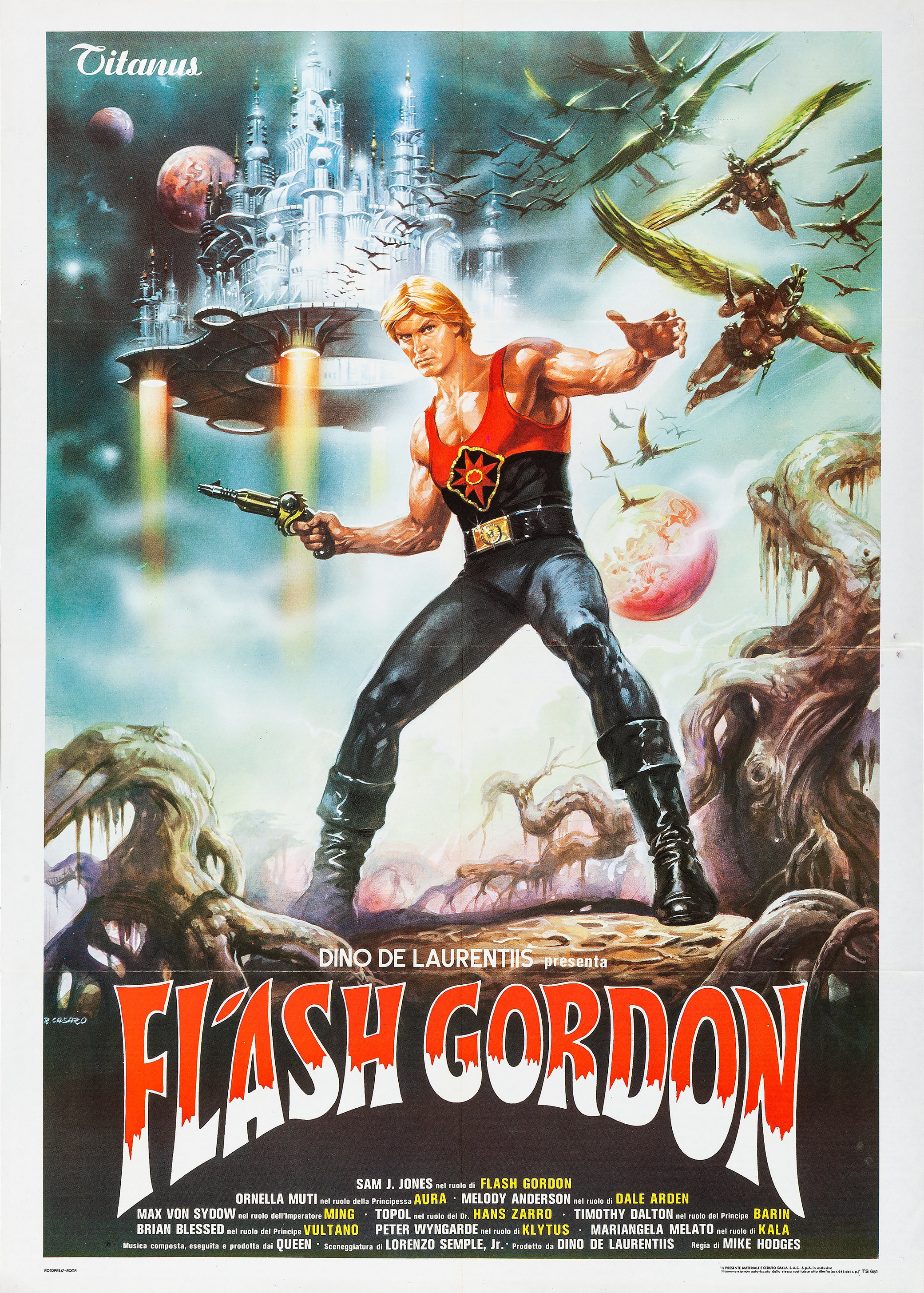 Mega Sized Movie Poster Image for Flash Gordon (#2 of 11)