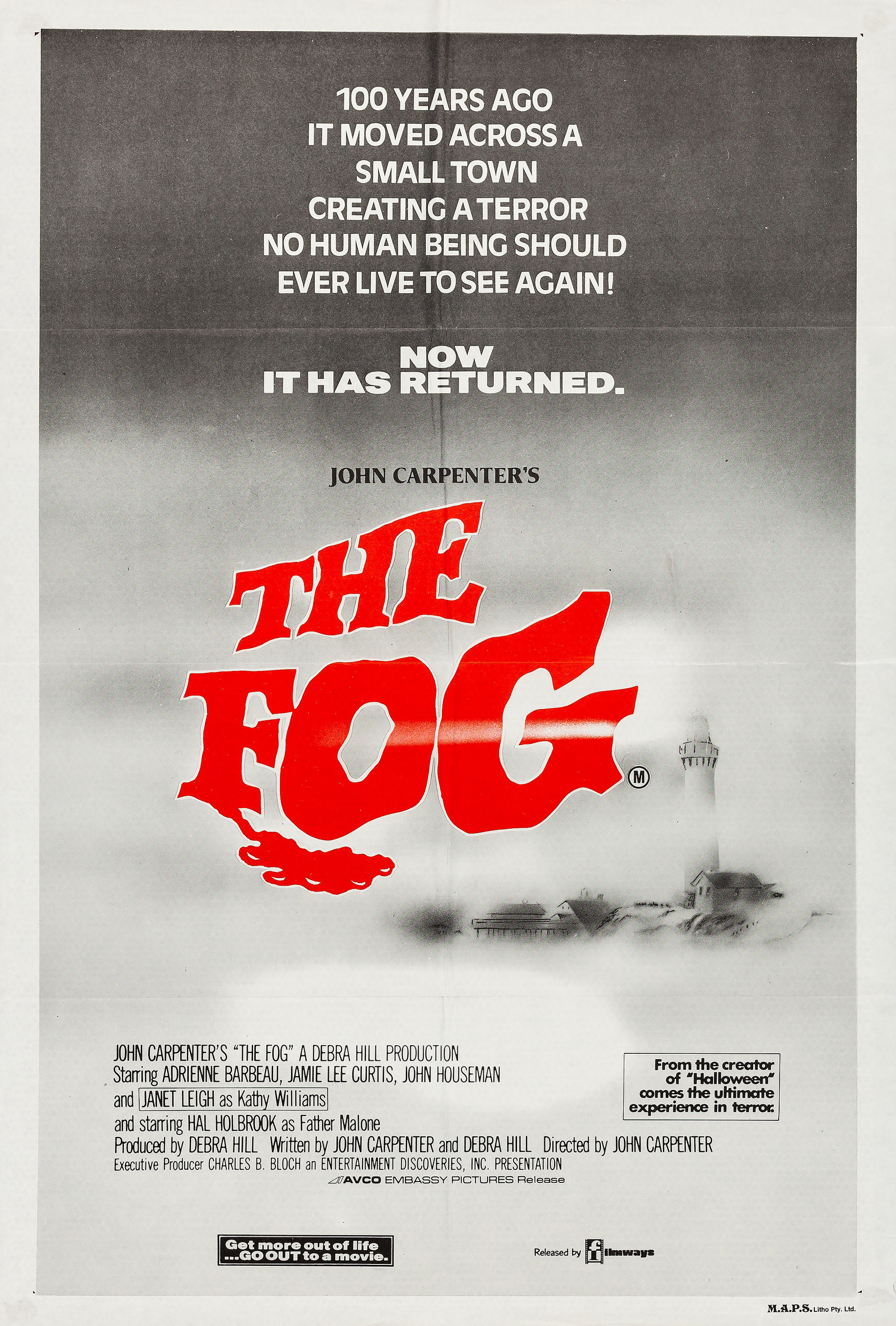 Mega Sized Movie Poster Image for The Fog (#8 of 8)