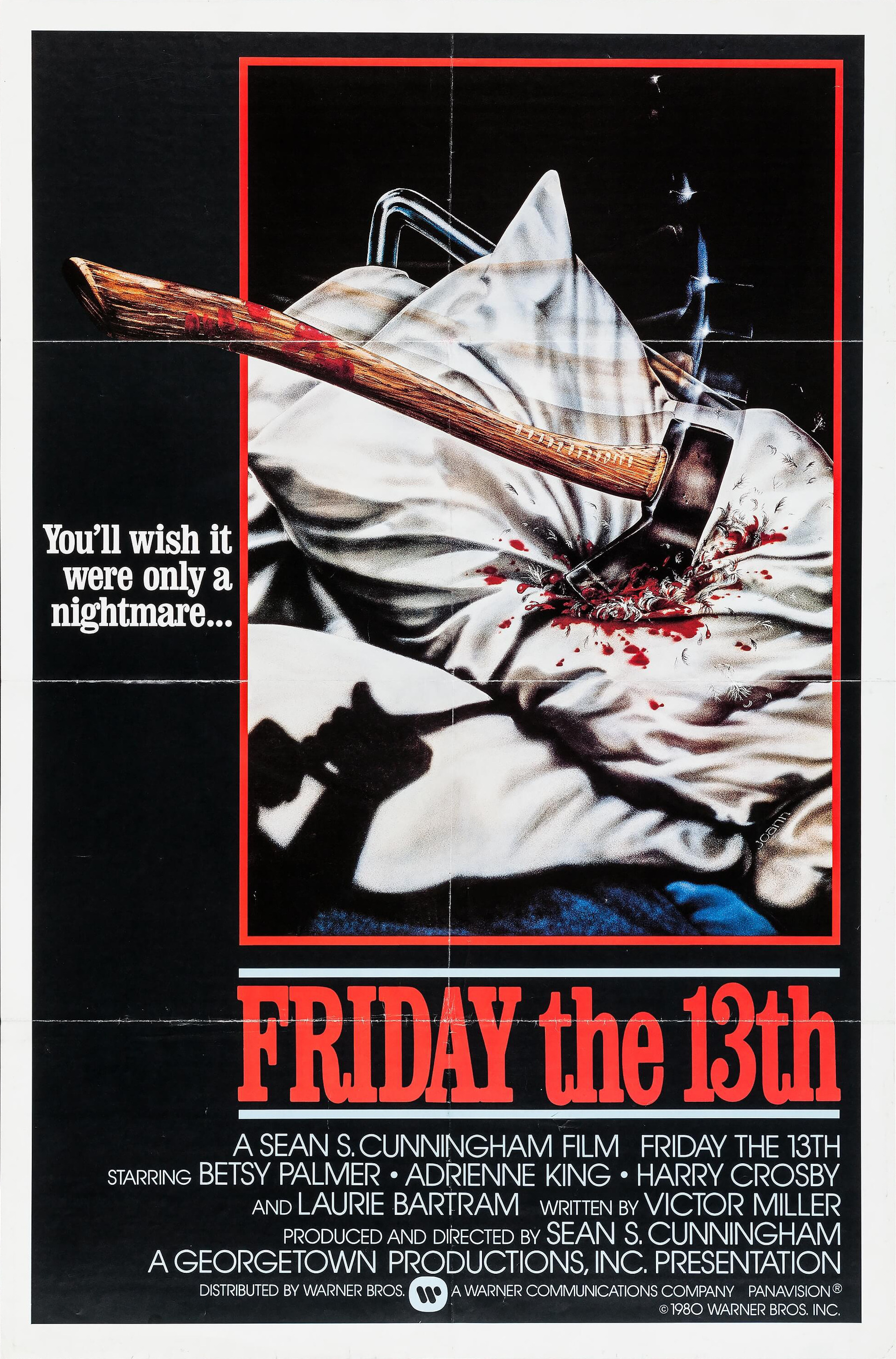 Mega Sized Movie Poster Image for Friday the 13th (#2 of 7)