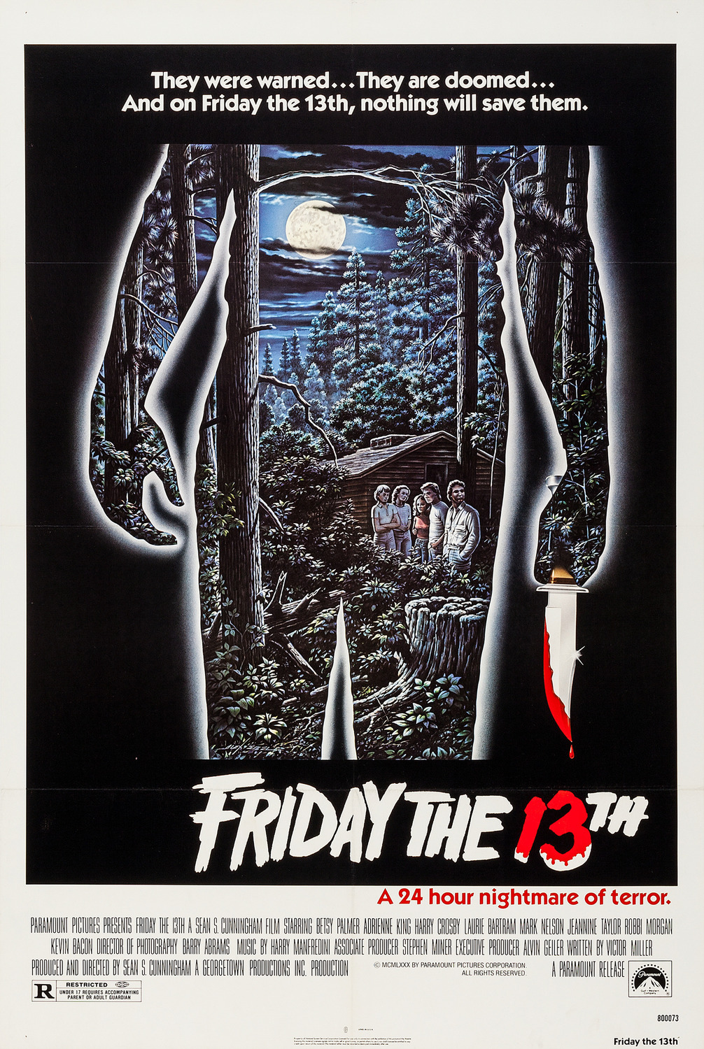 Image result for friday the 13th poster 1980