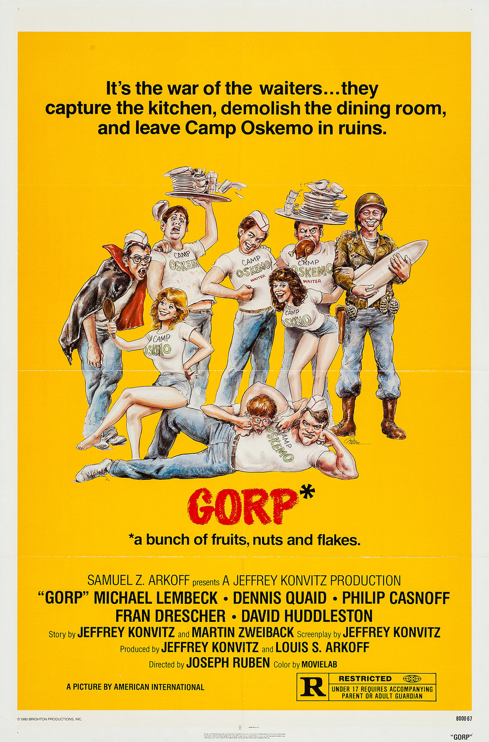Extra Large Movie Poster Image for Gorp 