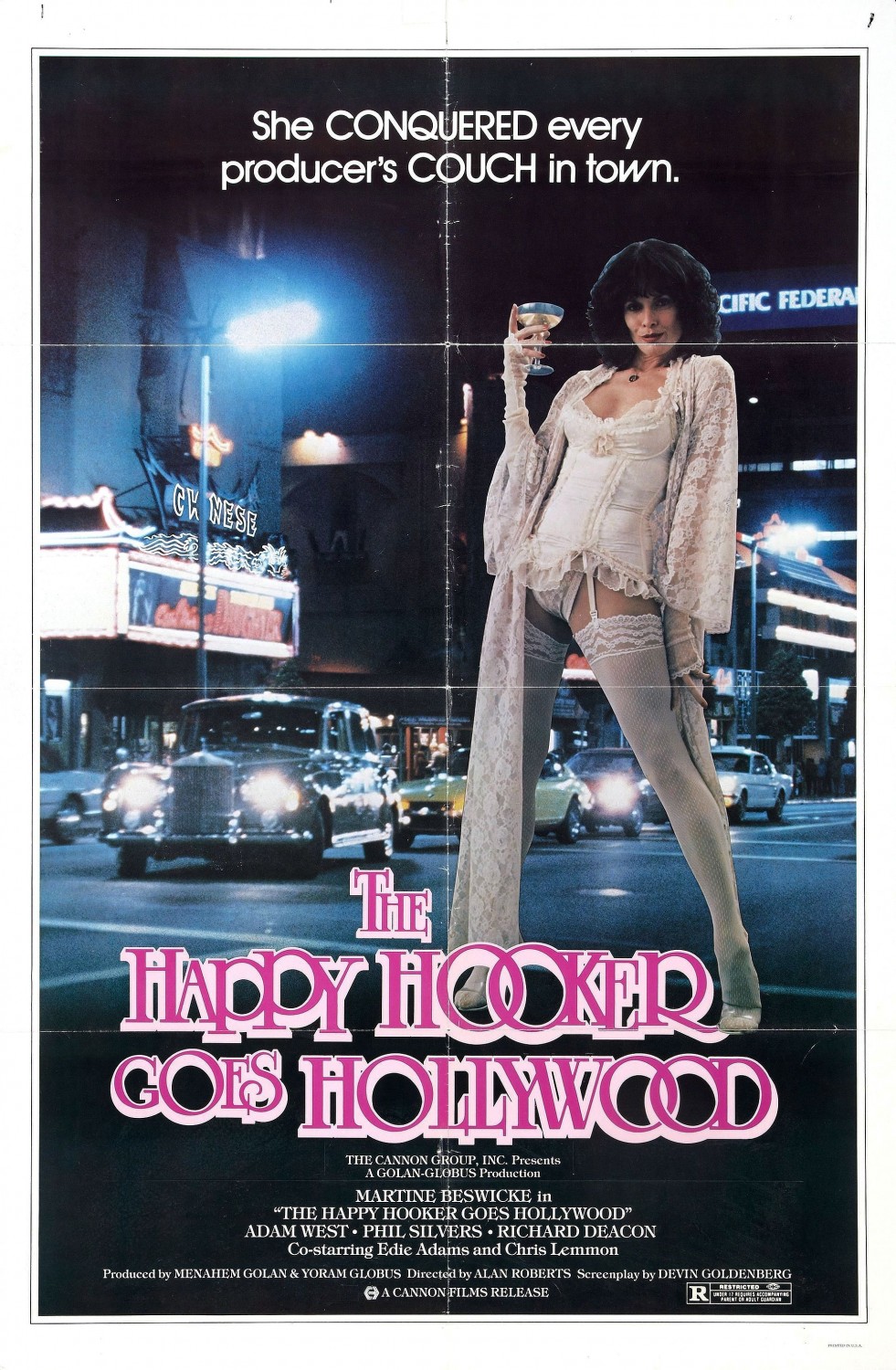 Extra Large Movie Poster Image for The Happy Hooker Goes Hollywood 