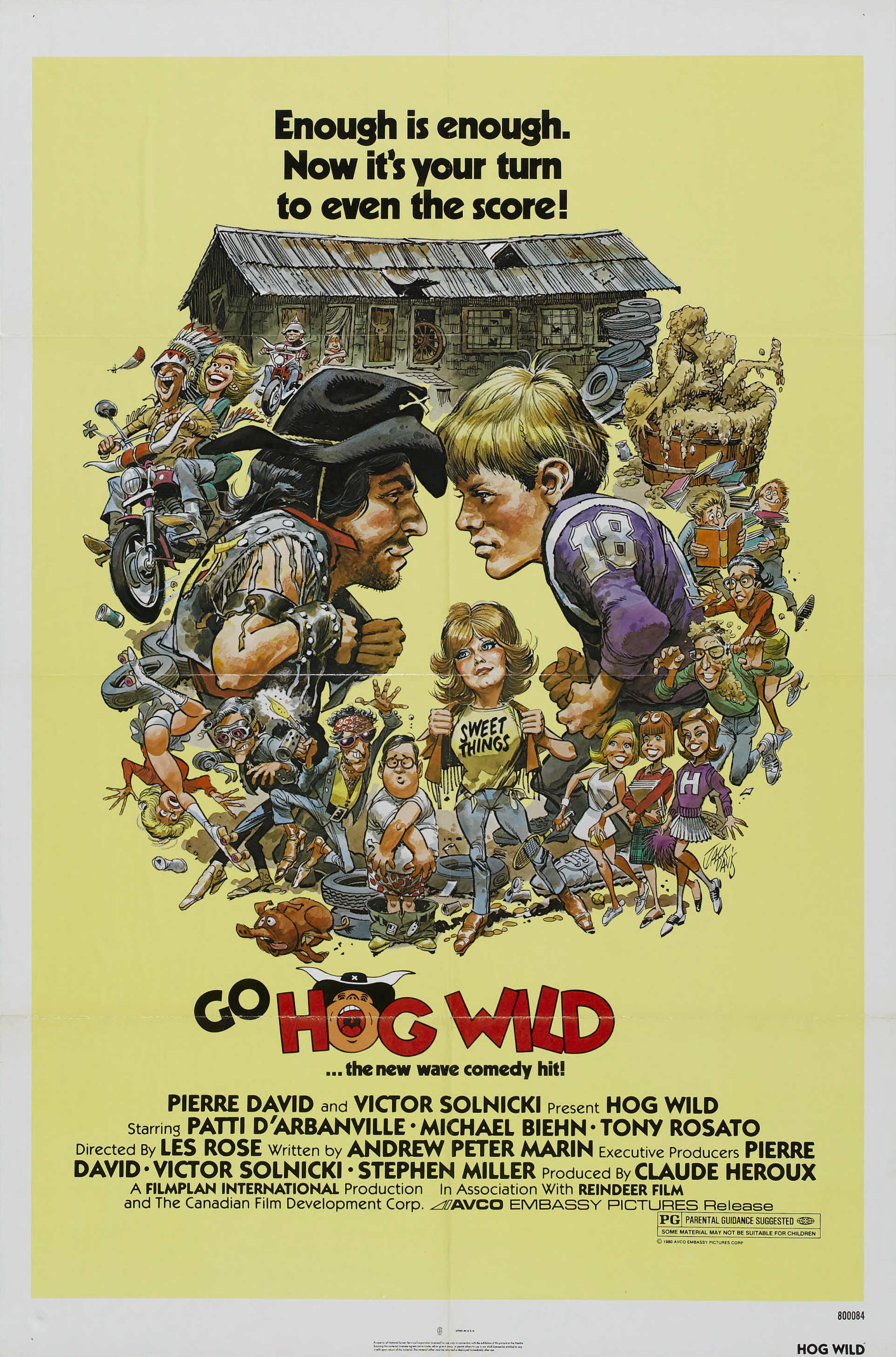Mega Sized Movie Poster Image for Hog Wild 