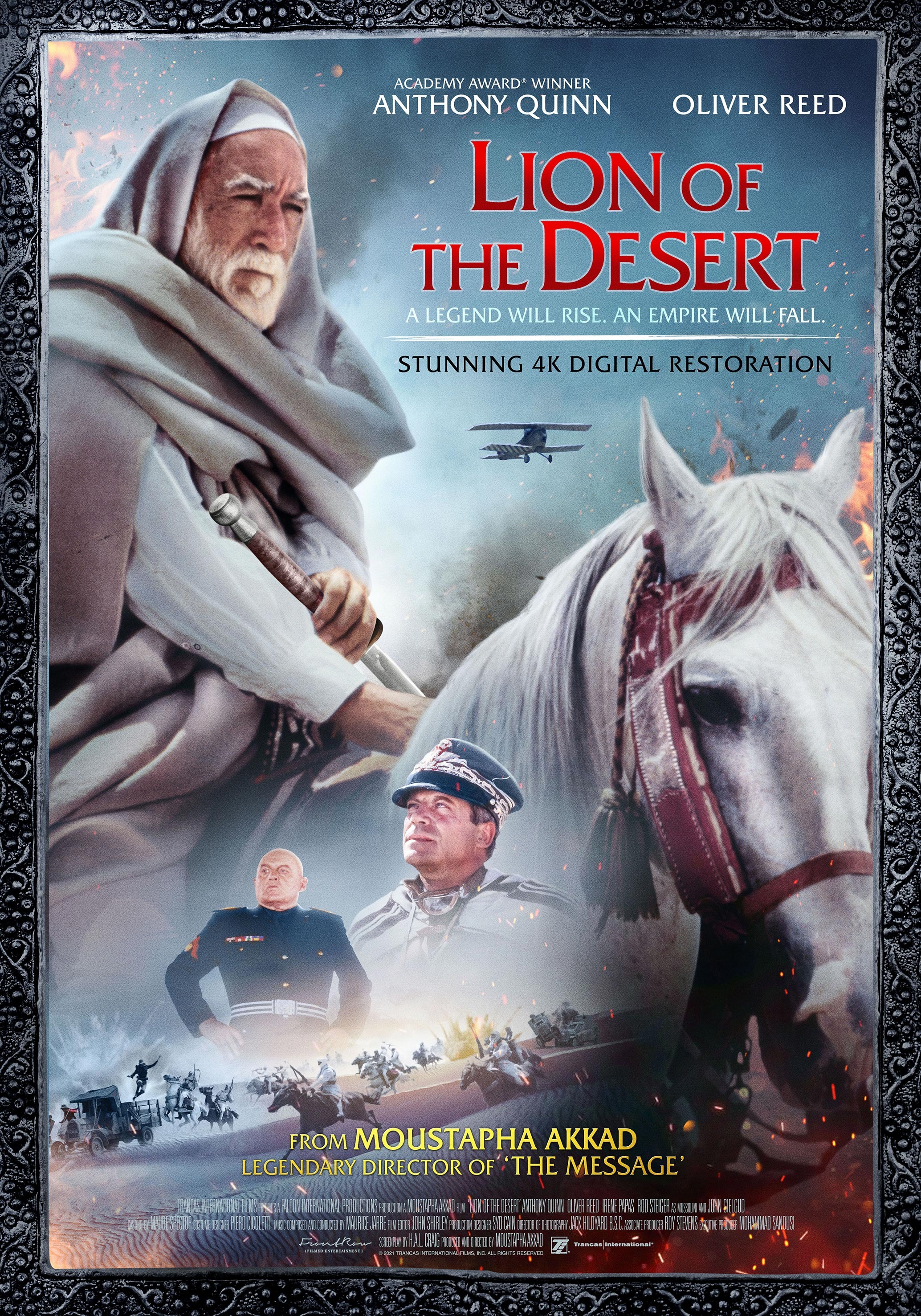 Mega Sized Movie Poster Image for Lion of the Desert (#2 of 2)