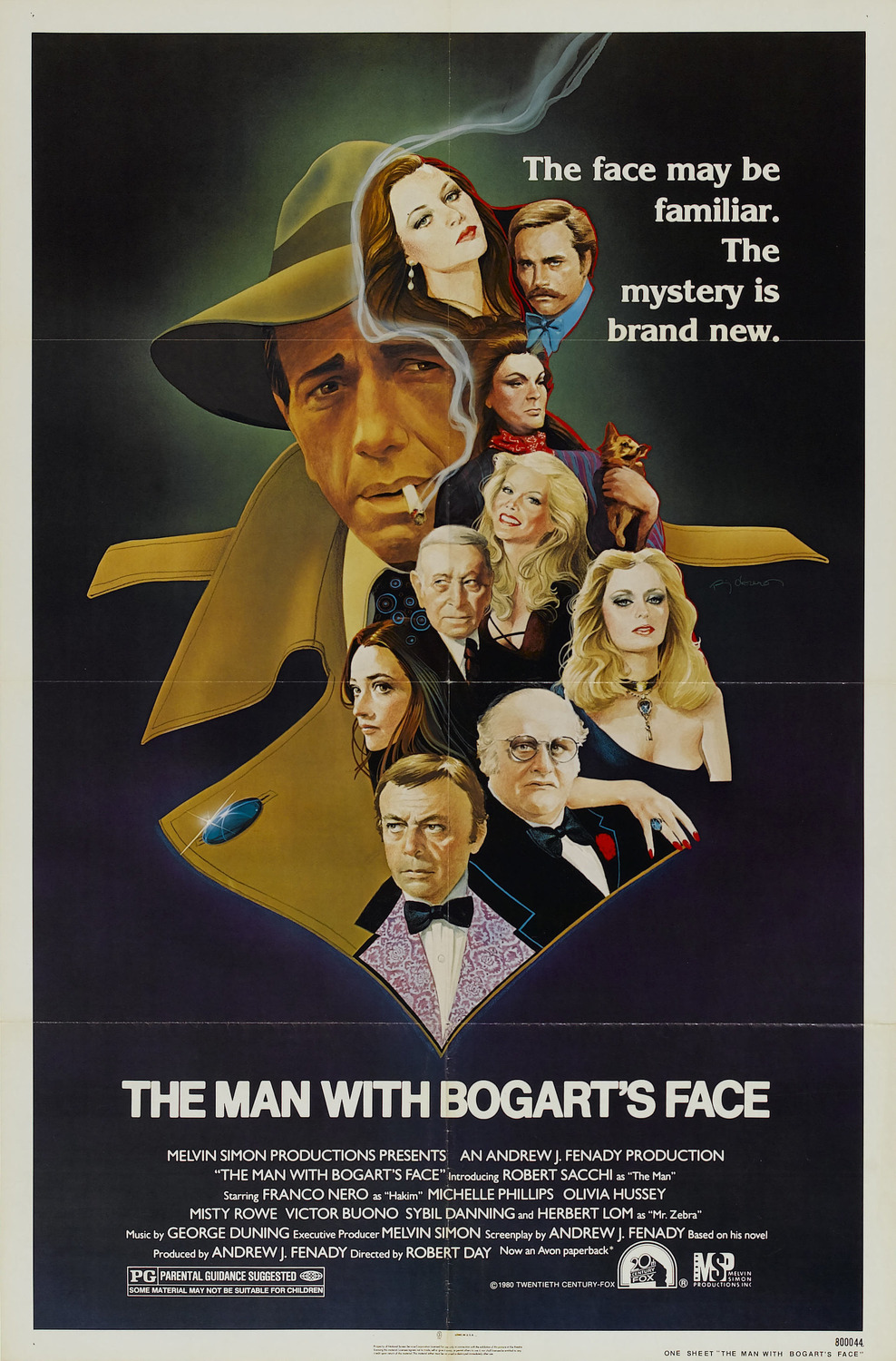 Extra Large Movie Poster Image for The Man With Bogart's Face 