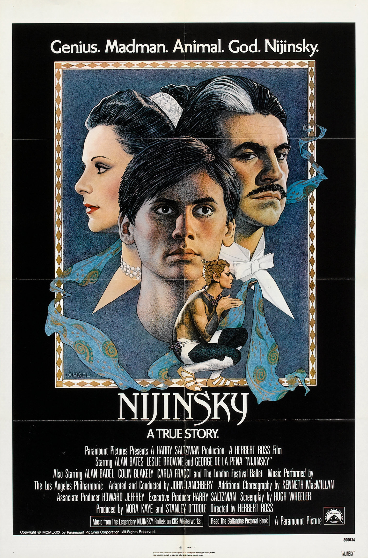 Mega Sized Movie Poster Image for Nijinsky 