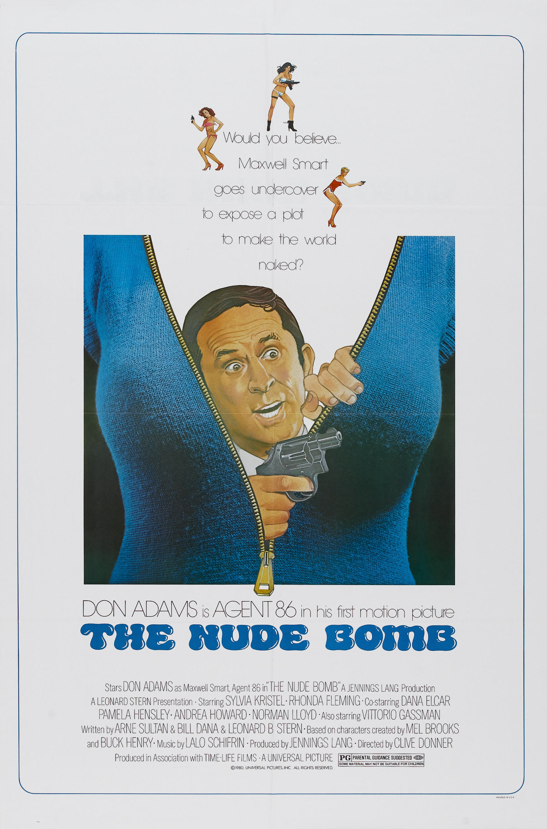 Mega Sized Movie Poster Image for The Nude Bomb 