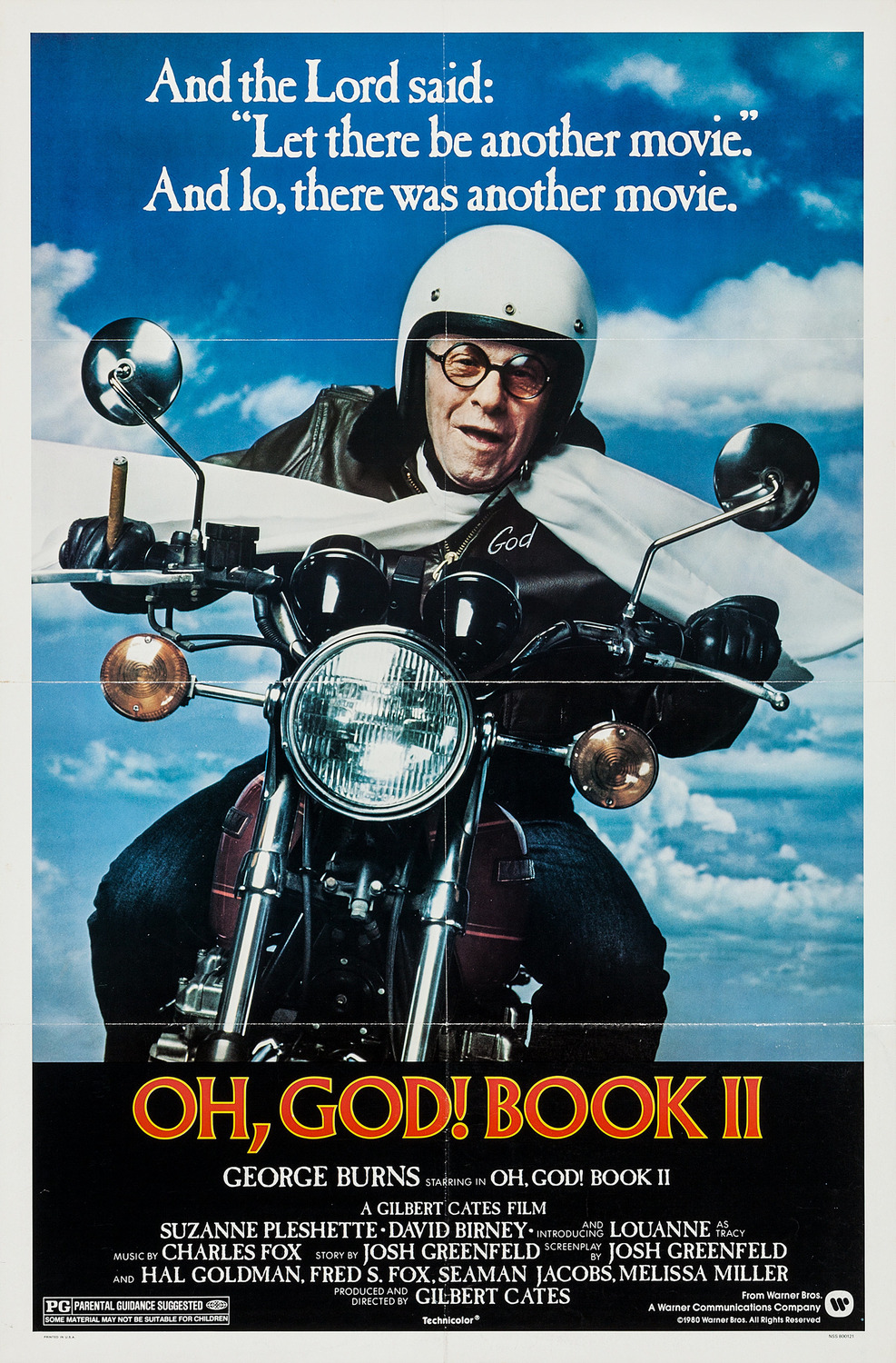 Extra Large Movie Poster Image for Oh, God! Book II 