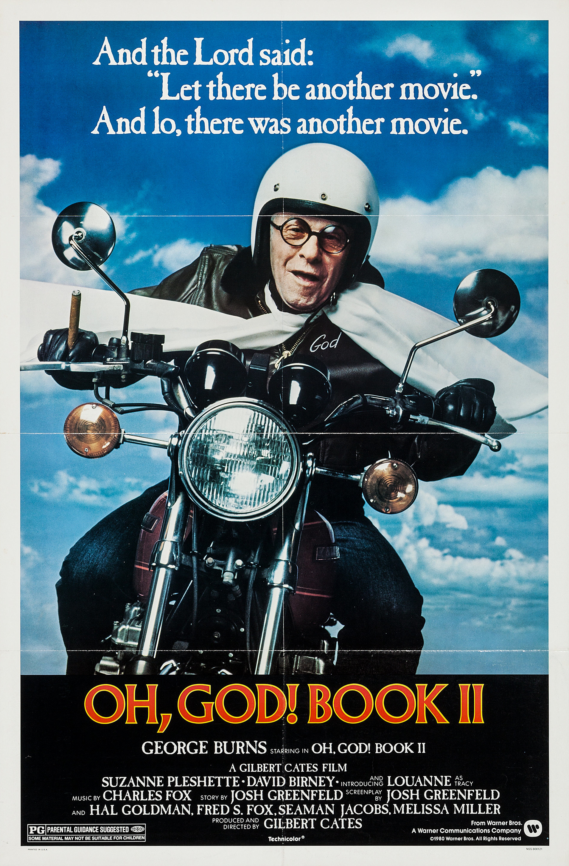 Mega Sized Movie Poster Image for Oh, God! Book II 