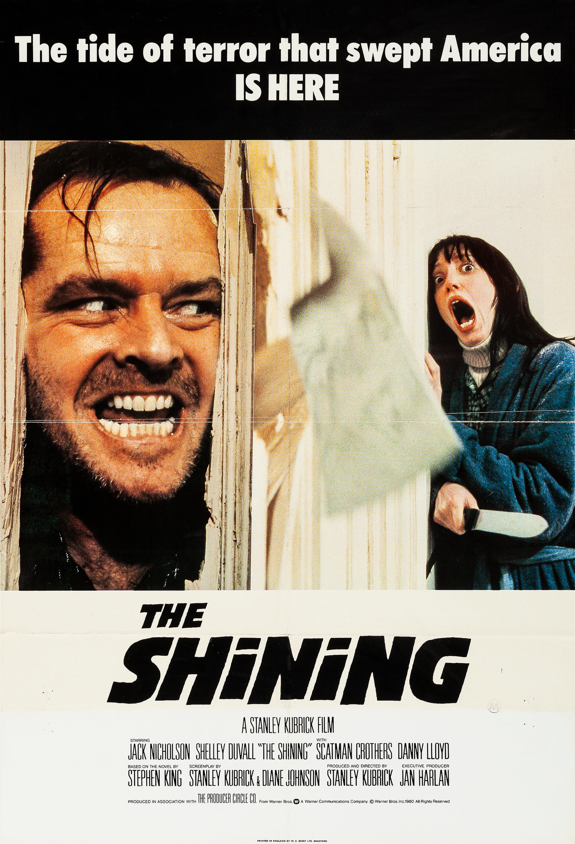 Mega Sized Movie Poster Image for The Shining (#2 of 3)
