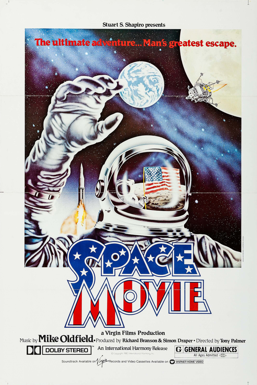 Extra Large Movie Poster Image for The Space Movie 