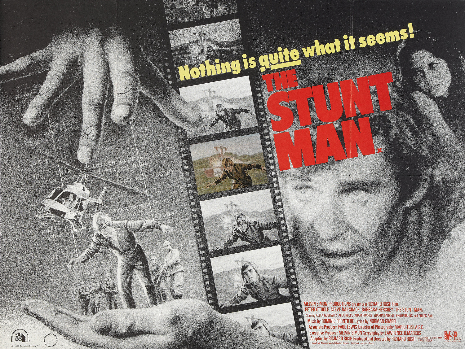 Extra Large Movie Poster Image for The Stunt Man (#2 of 3)