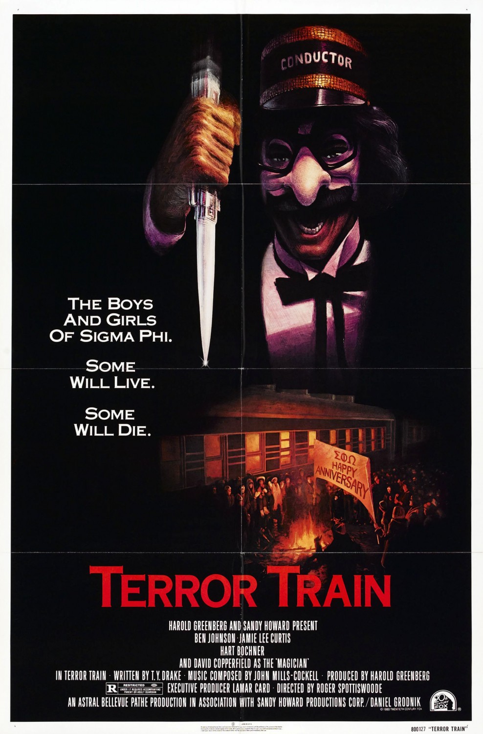 Extra Large Movie Poster Image for Terror Train (#1 of 3)