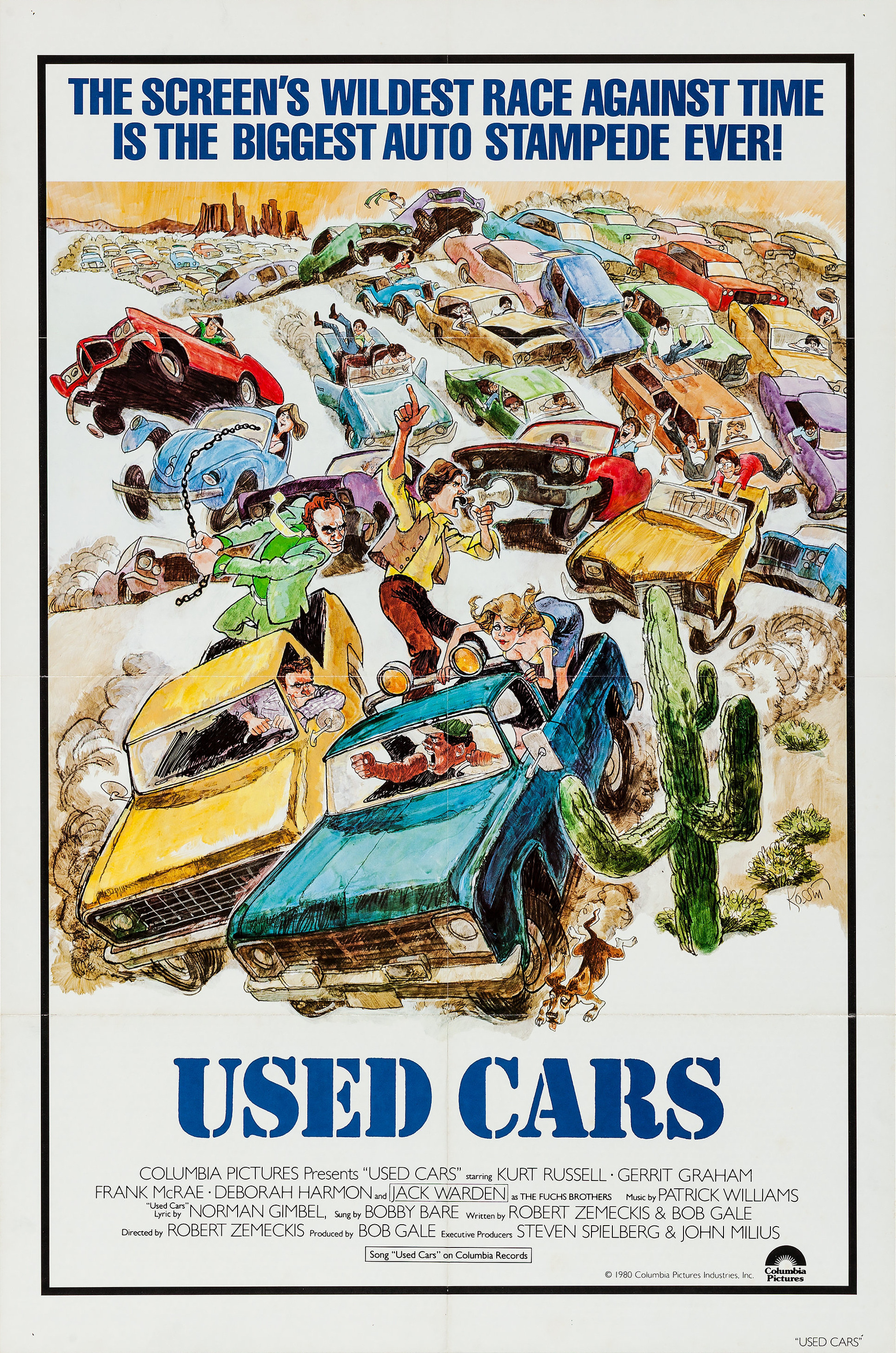 Mega Sized Movie Poster Image for Used Cars (#2 of 2)