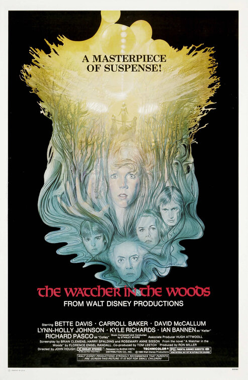 The Watcher in the Woods Poster. Alternate designs (click on thumbnails for 