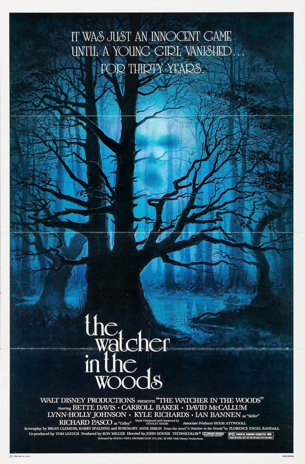 Extra Large Movie Poster Image for The Watcher in the Woods (#2 of 2)