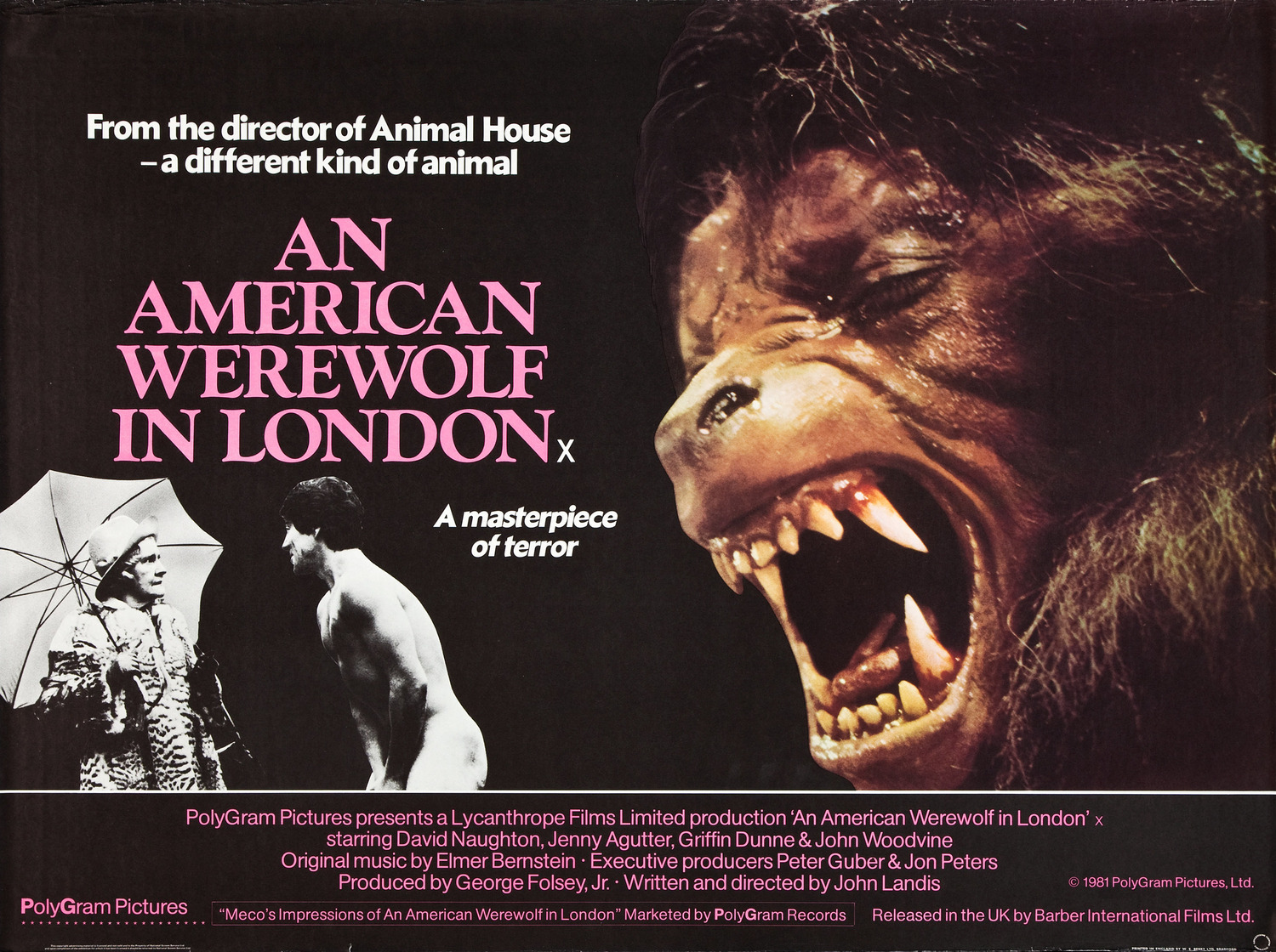Extra Large Movie Poster Image for An American Werewolf in London (#4 of 10)