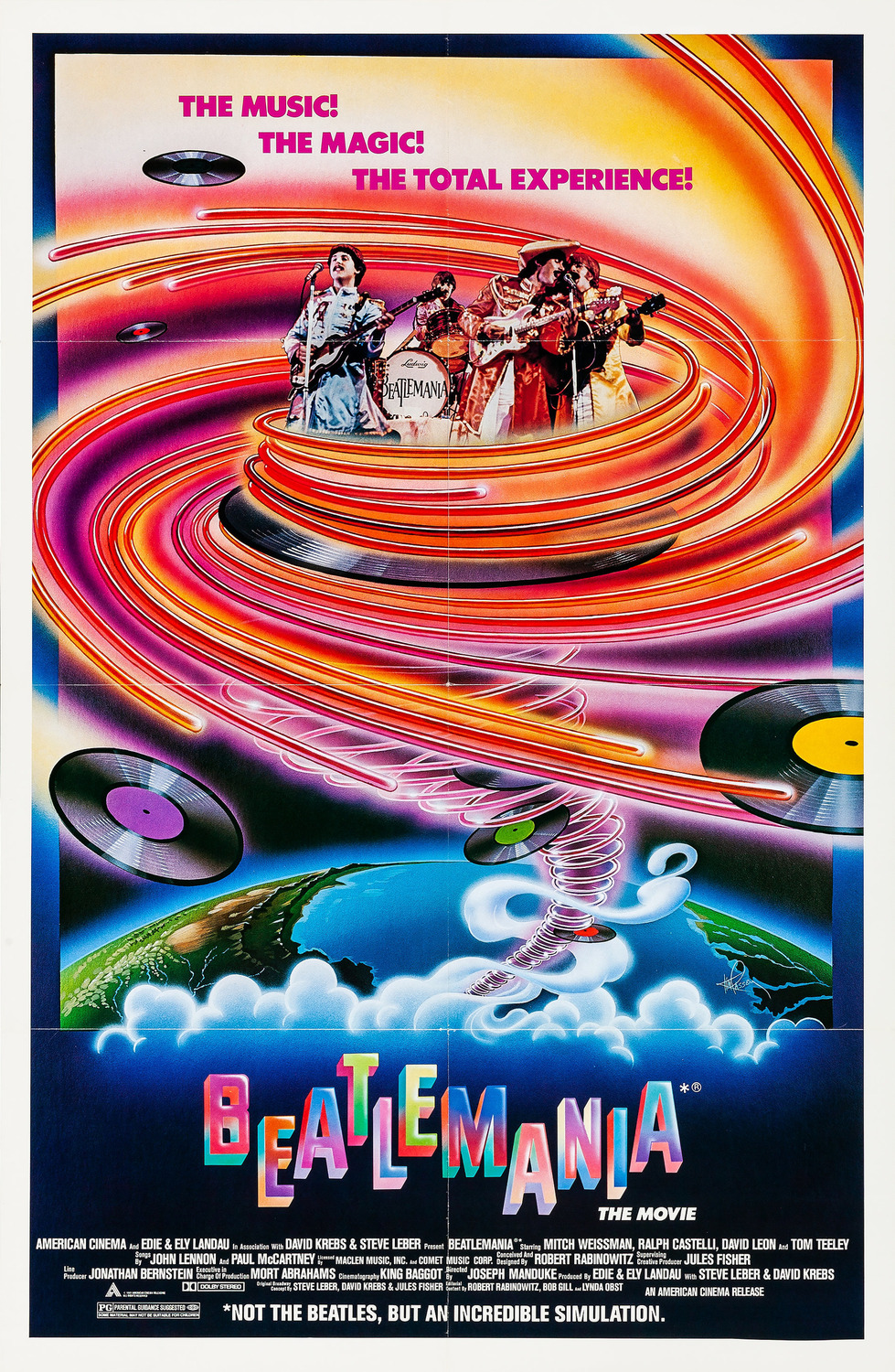 Extra Large Movie Poster Image for Beatlemania (#1 of 2)