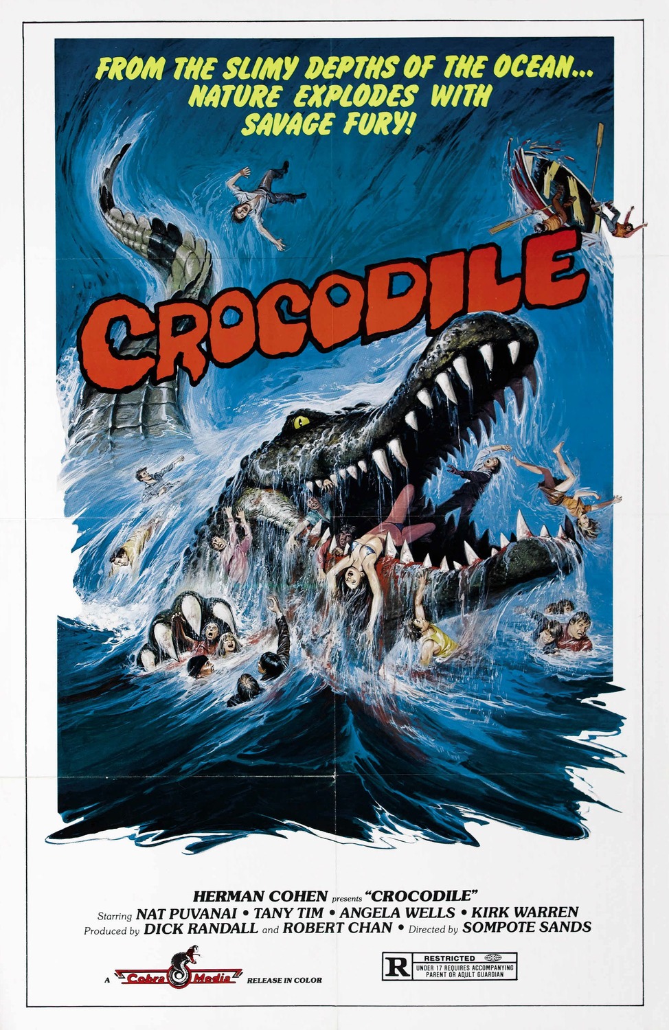 Extra Large Movie Poster Image for Crocodile 