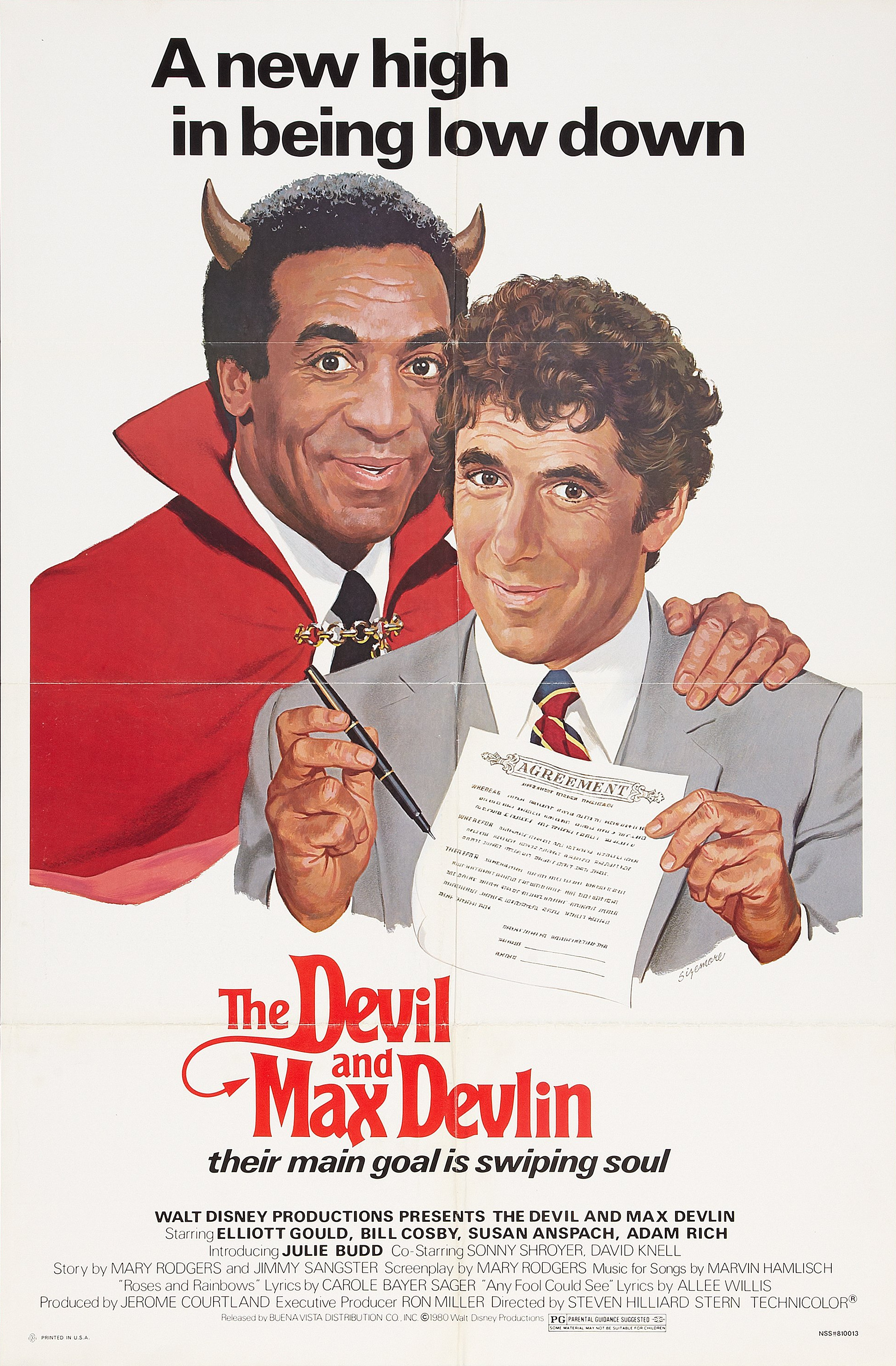 Mega Sized Movie Poster Image for The Devil and Max Devlin 