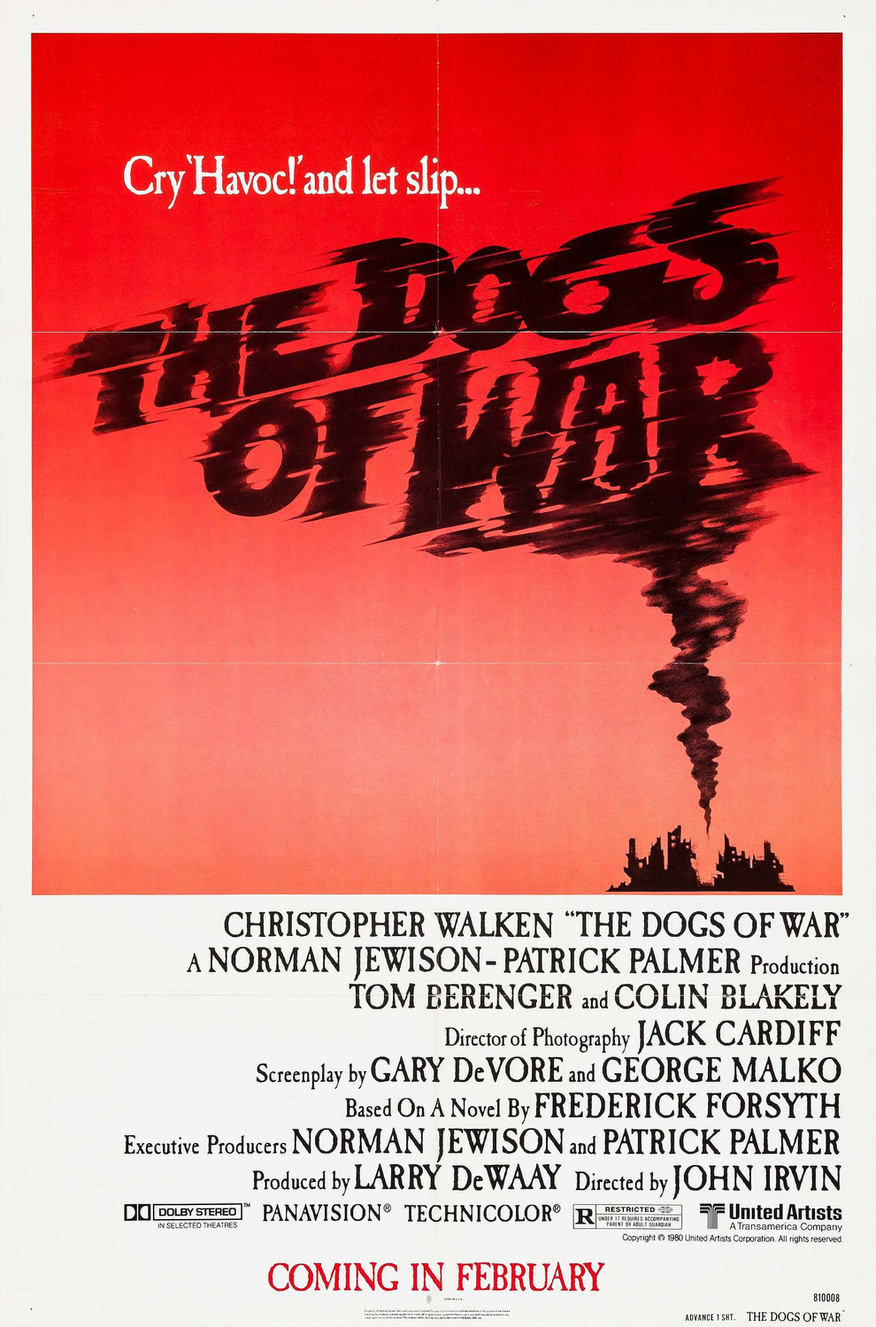 Extra Large Movie Poster Image for The Dogs of War (#1 of 3)
