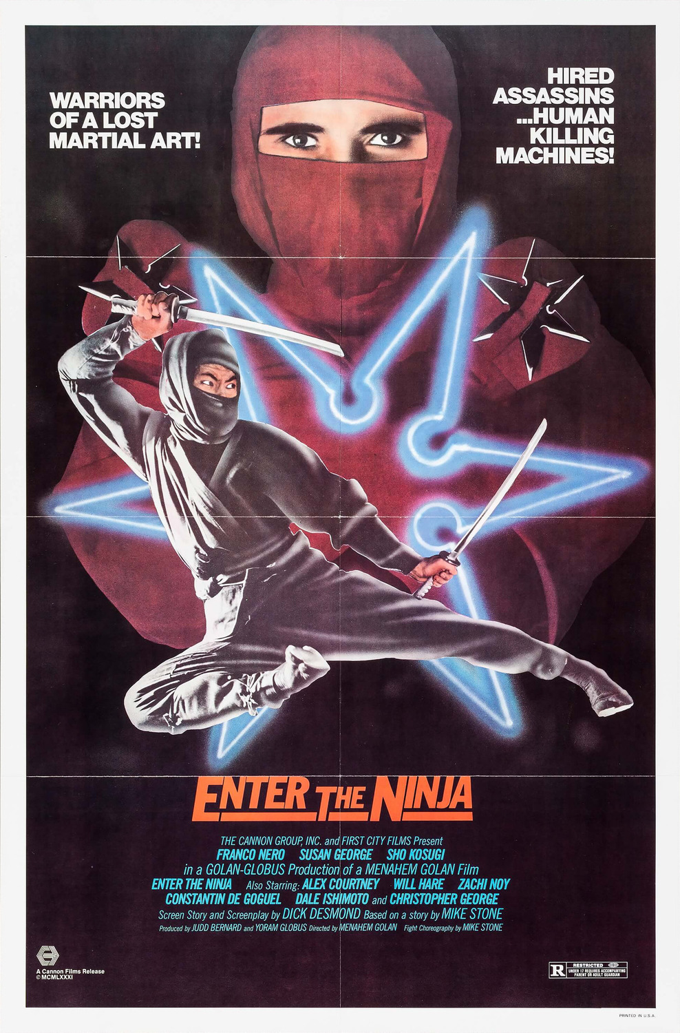 Extra Large Movie Poster Image for Enter the Ninja (#2 of 2)