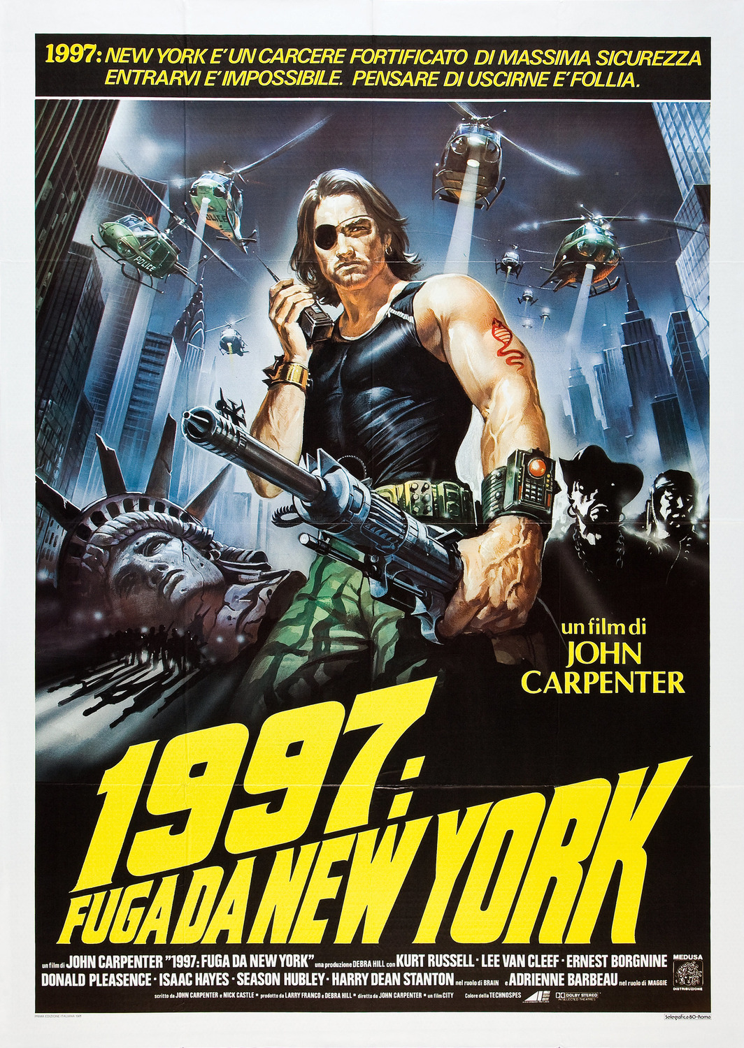 Extra Large Movie Poster Image for Escape from New York (#3 of 6)