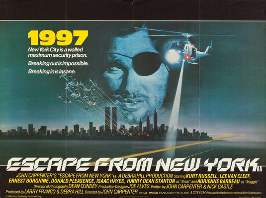 Escape from New York Movie Poster