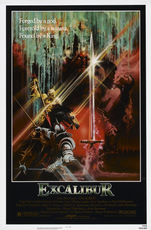 Excalibur Movie Poster