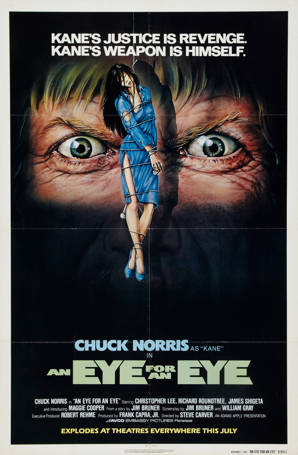Extra Large Movie Poster Image for An Eye for an Eye (#2 of 2)