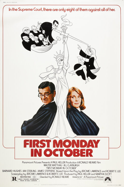 First Monday in October Movie Poster