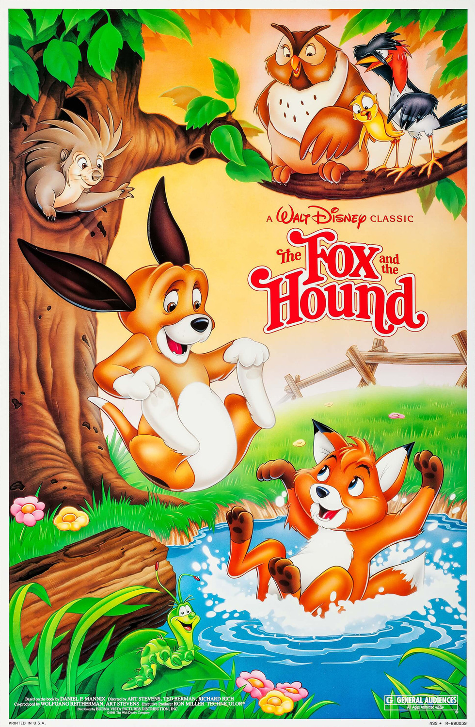 Extra Large Movie Poster Image for The Fox and the Hound (#2 of 3)