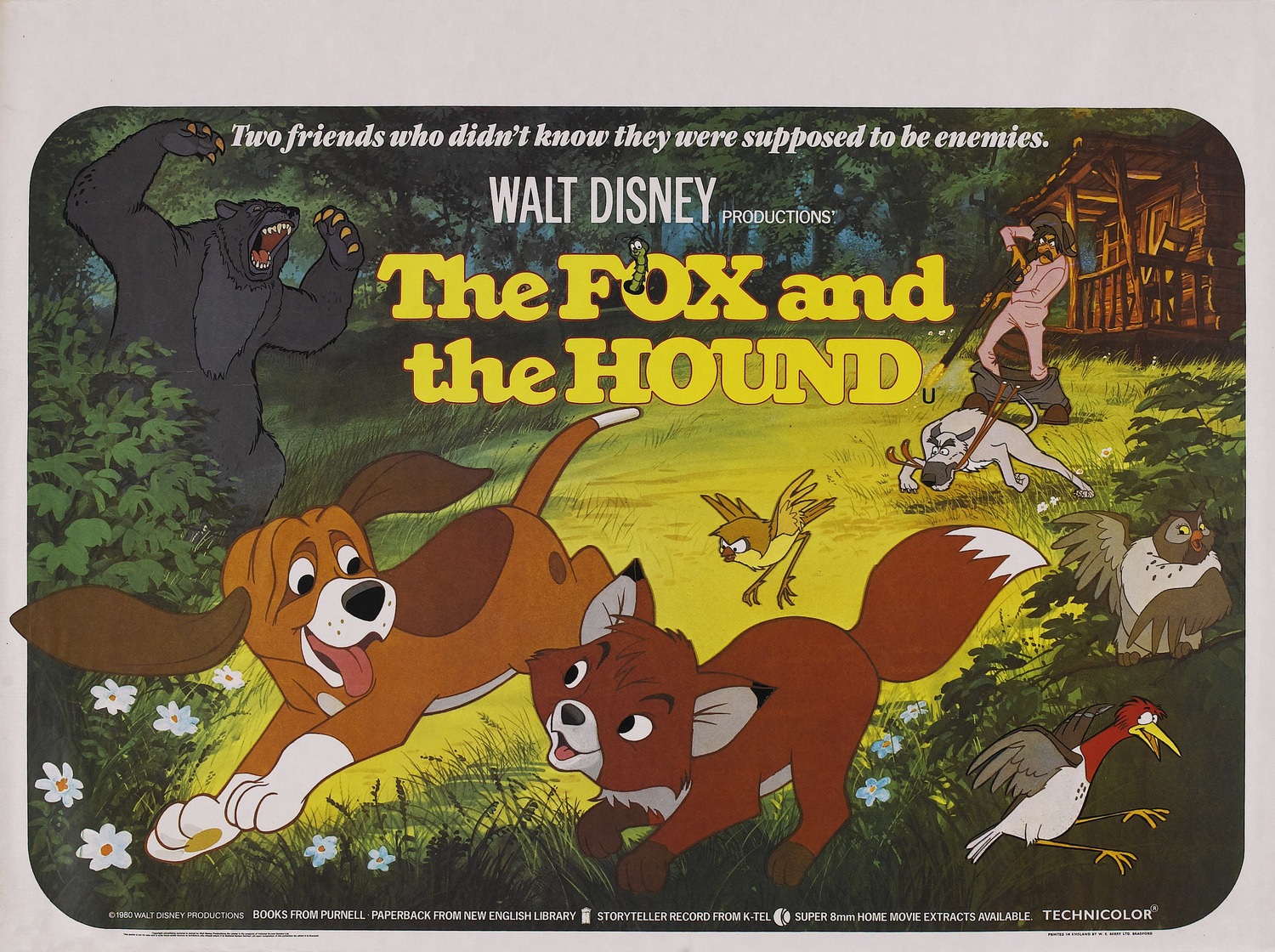 Extra Large Movie Poster Image for The Fox and the Hound (#3 of 3)
