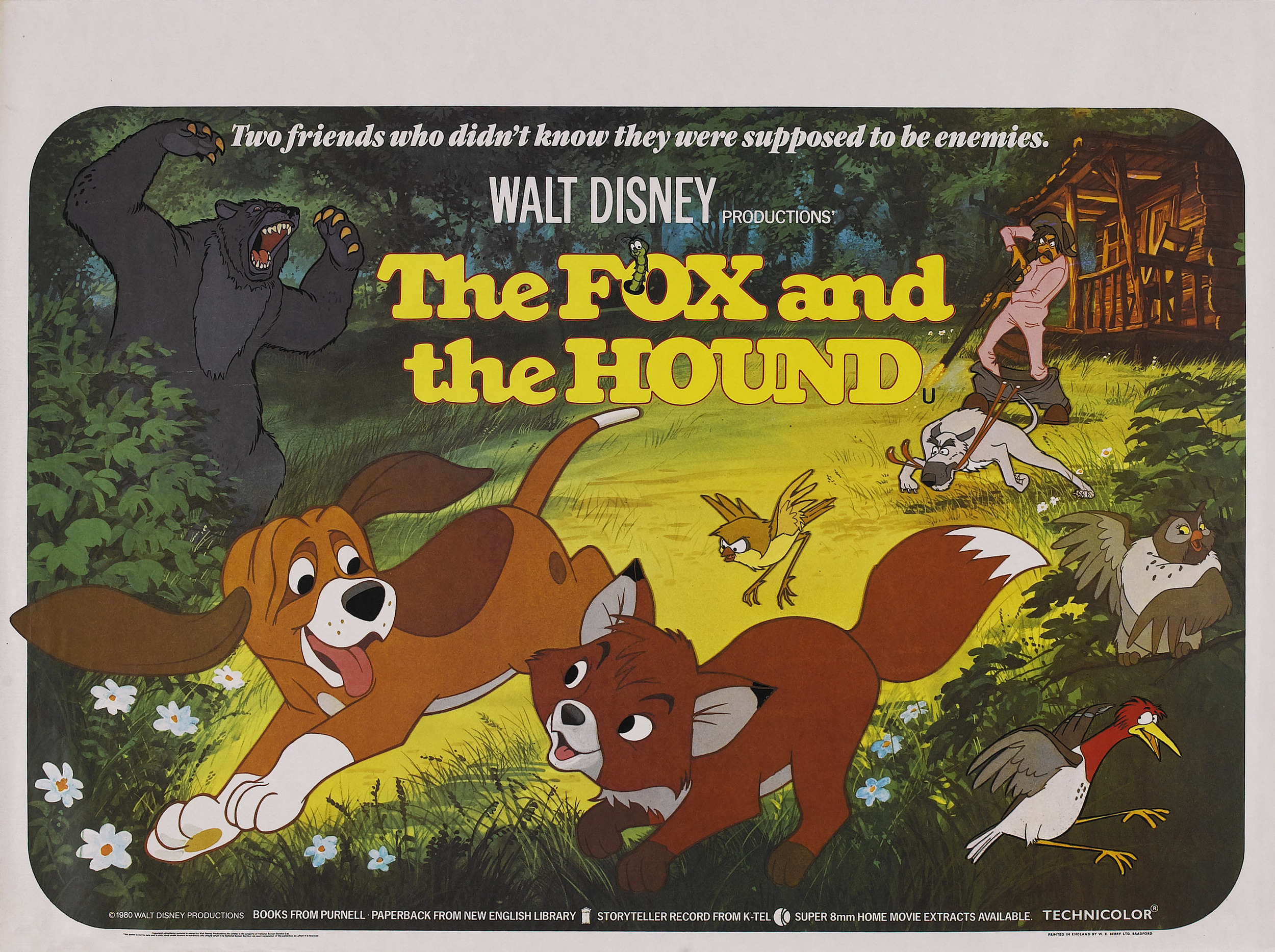 Mega Sized Movie Poster Image for The Fox and the Hound (#3 of 3)
