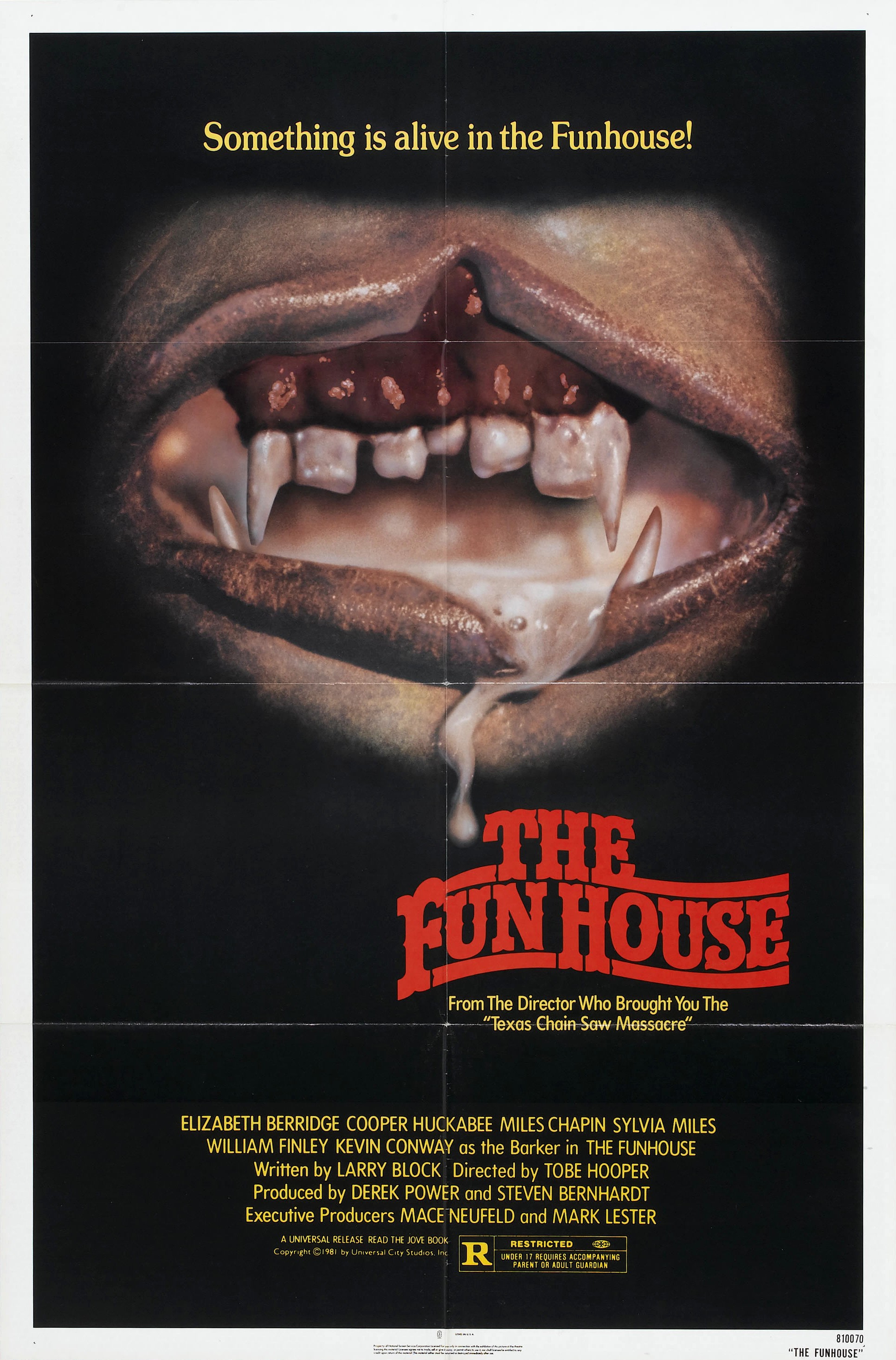 Mega Sized Movie Poster Image for The Funhouse (#1 of 2)