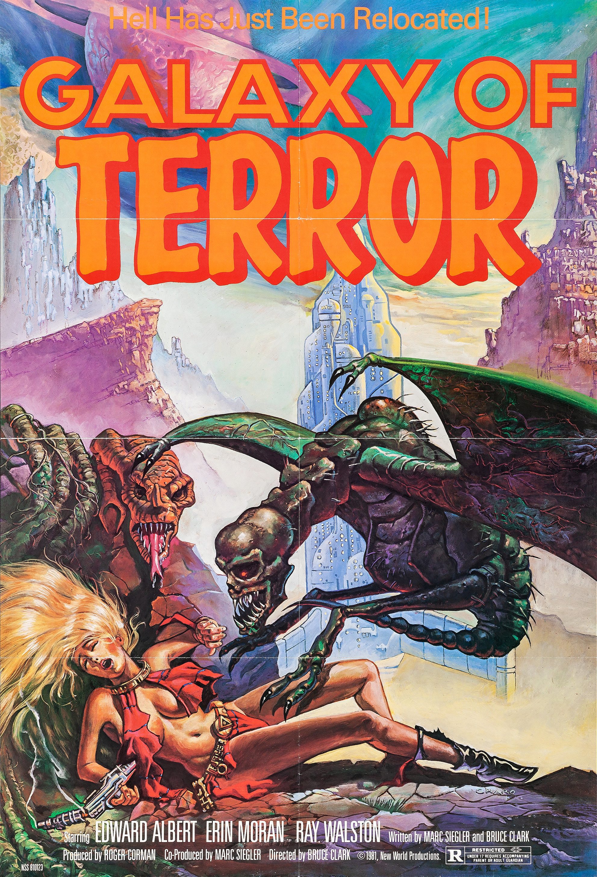 Mega Sized Movie Poster Image for Galaxy of Terror (#2 of 3)