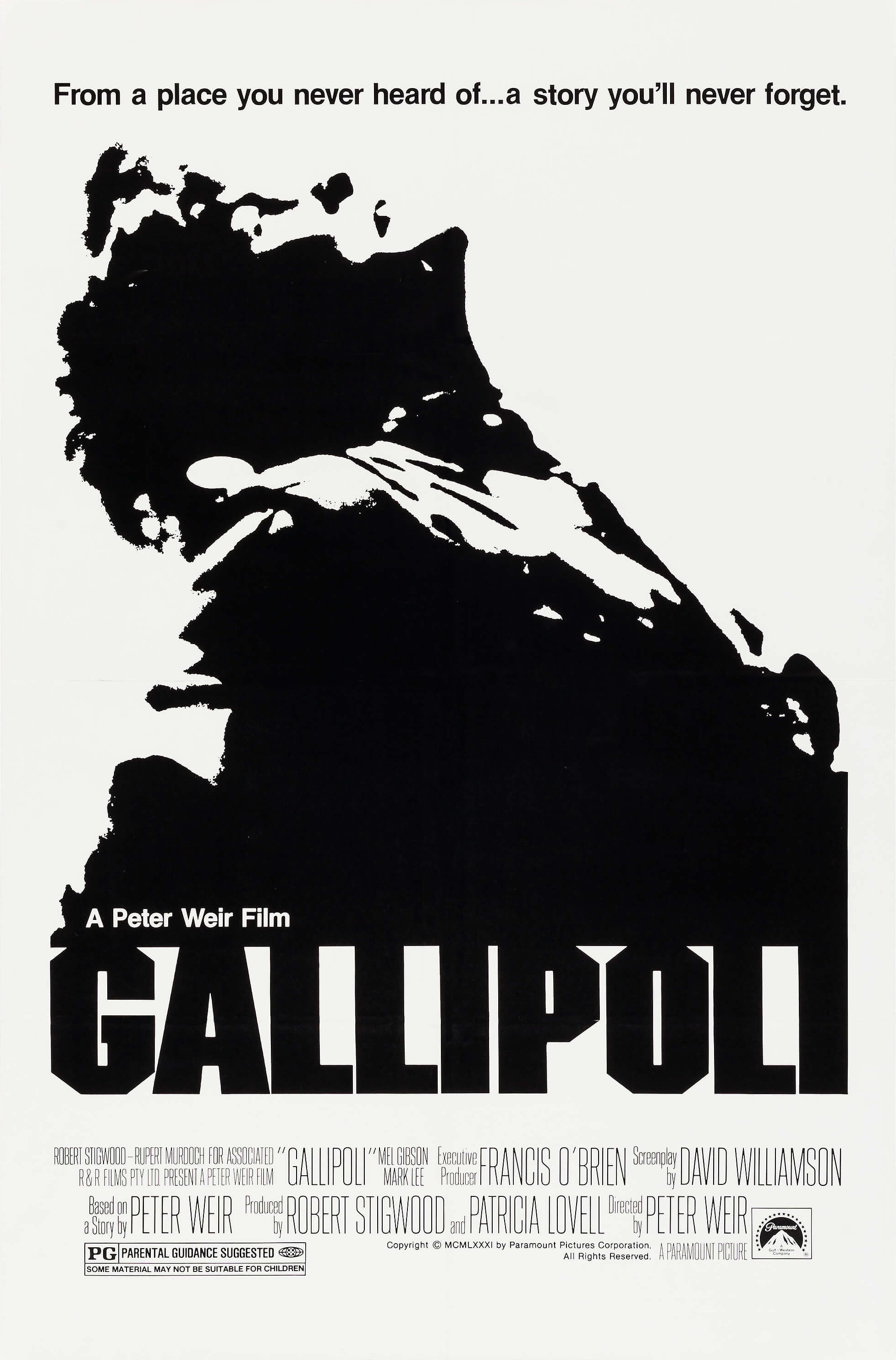 Mega Sized Movie Poster Image for Gallipoli (#1 of 3)