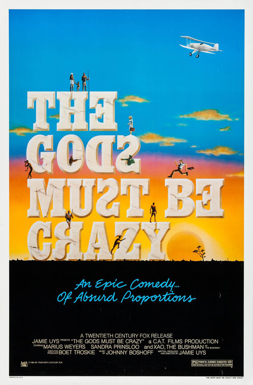 The Gods Must Be Crazy Movie Poster