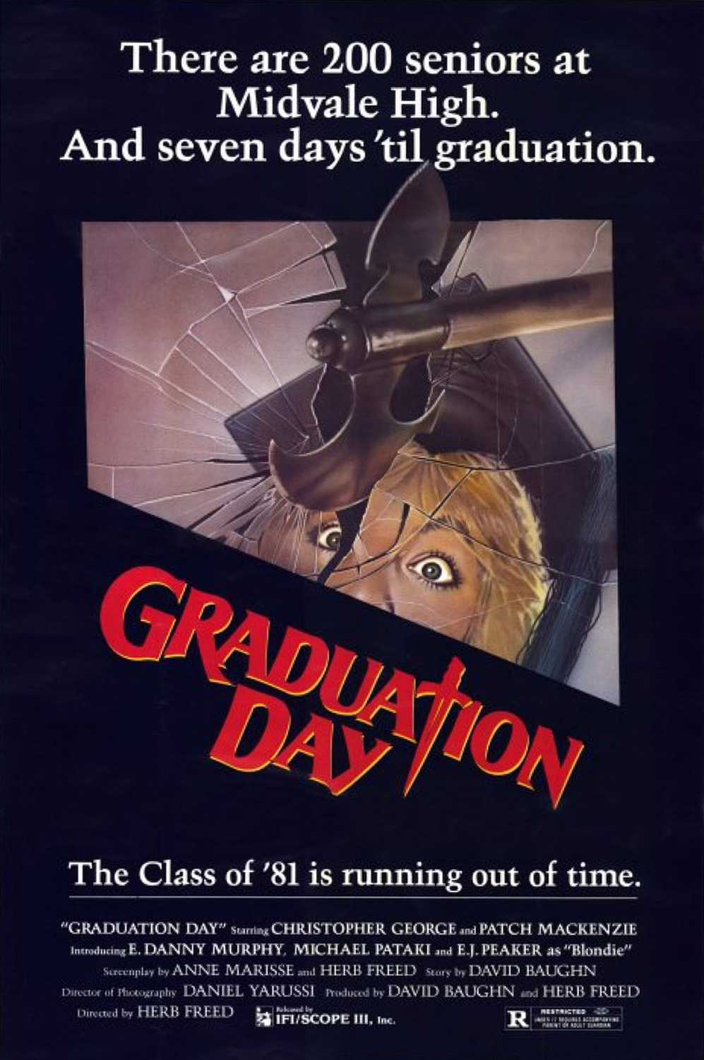 Extra Large Movie Poster Image for Graduation Day 