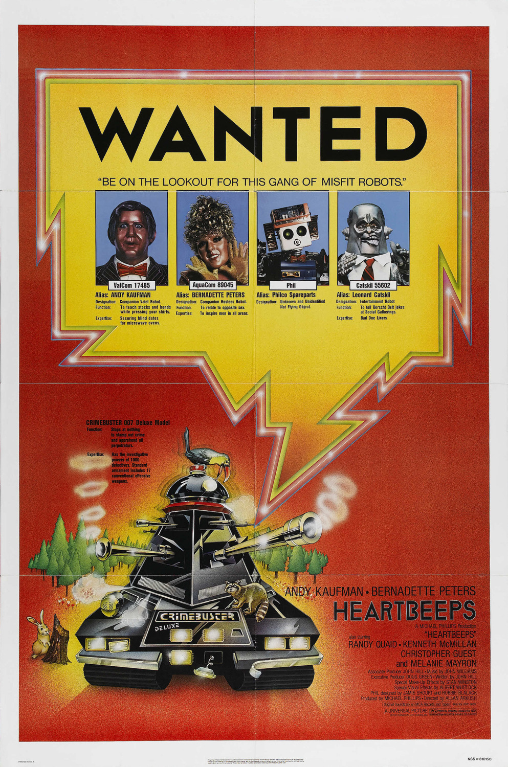 Extra Large Movie Poster Image for Heartbeeps 