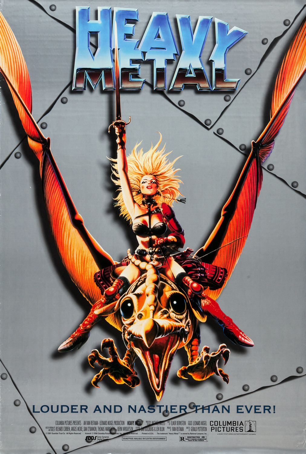 Extra Large Movie Poster Image for Heavy Metal (#3 of 3)