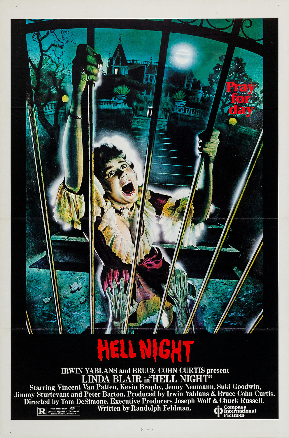 Extra Large Movie Poster Image for Hell Night (#1 of 2)