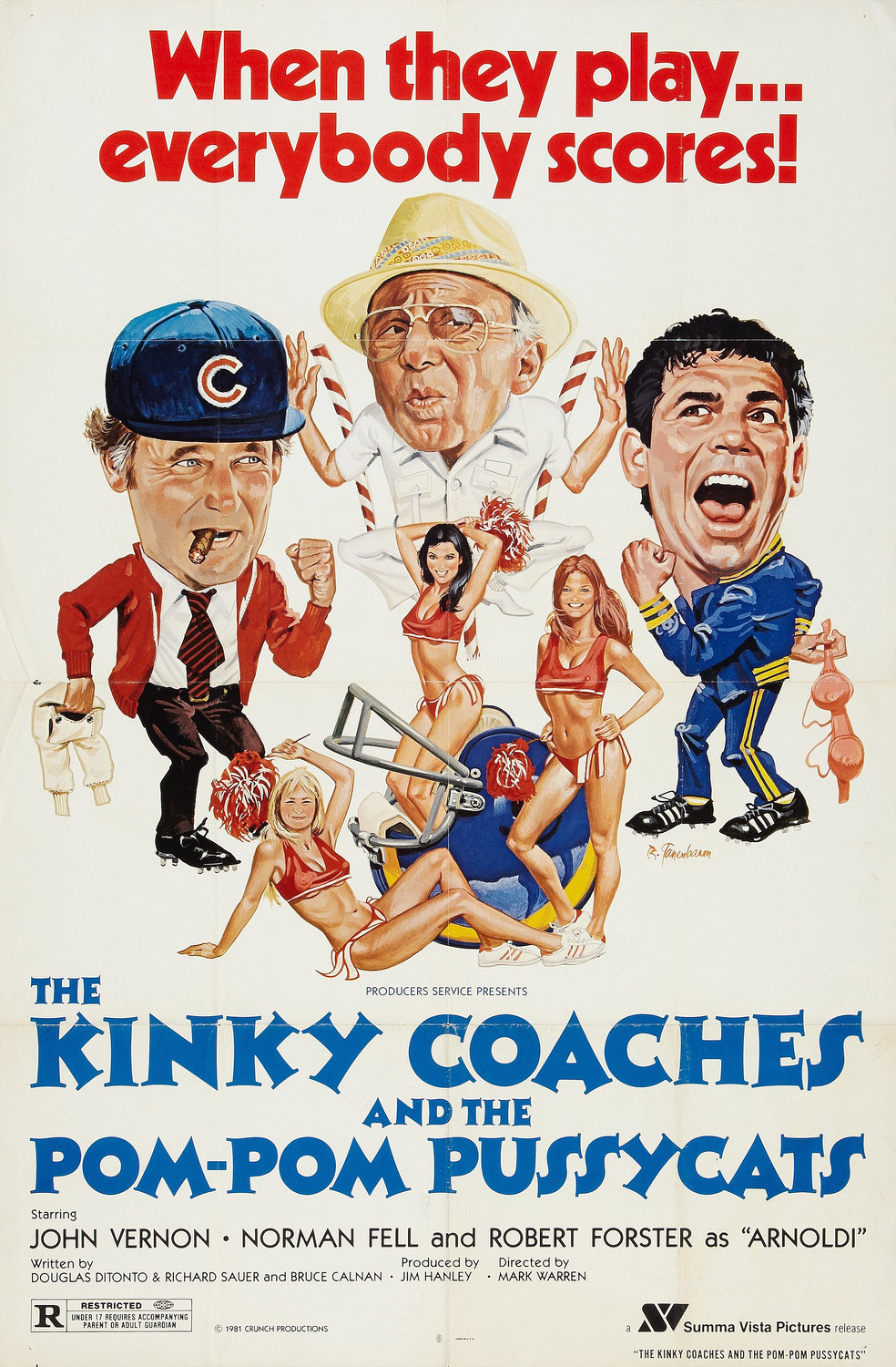 Extra Large Movie Poster Image for The Kinky Coaches and the Pom Pom Pussycats 