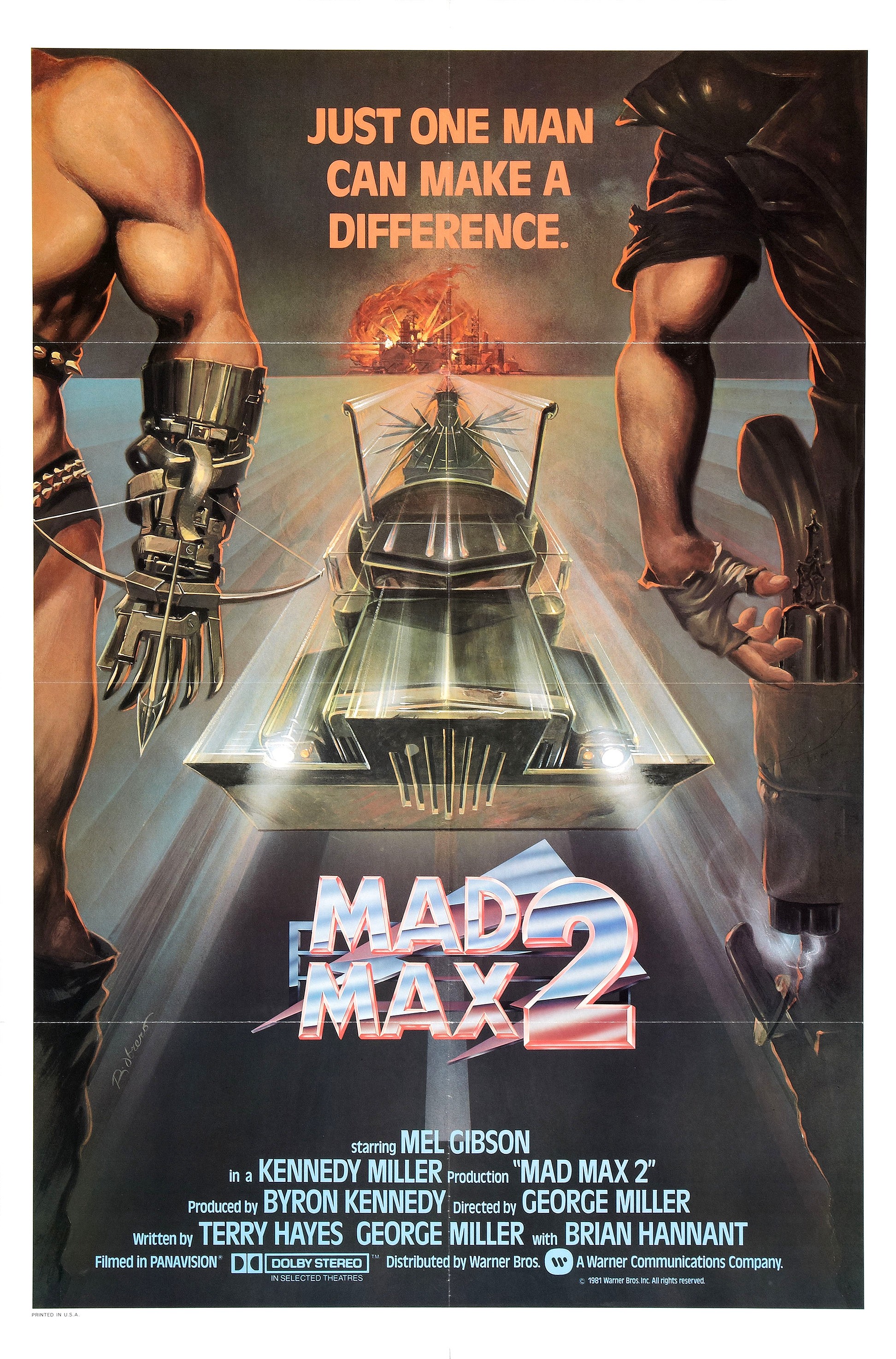 Mega Sized Movie Poster Image for Mad Max 2: The Road Warrior (#4 of 8)