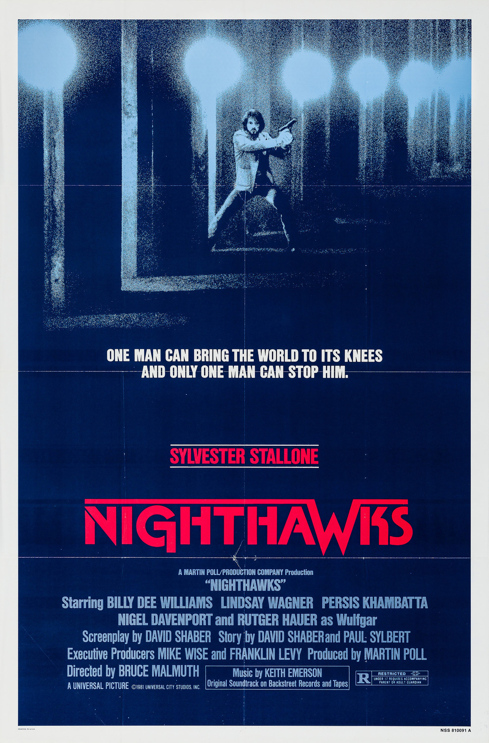 Extra Large Movie Poster Image for Nighthawks (#1 of 5)