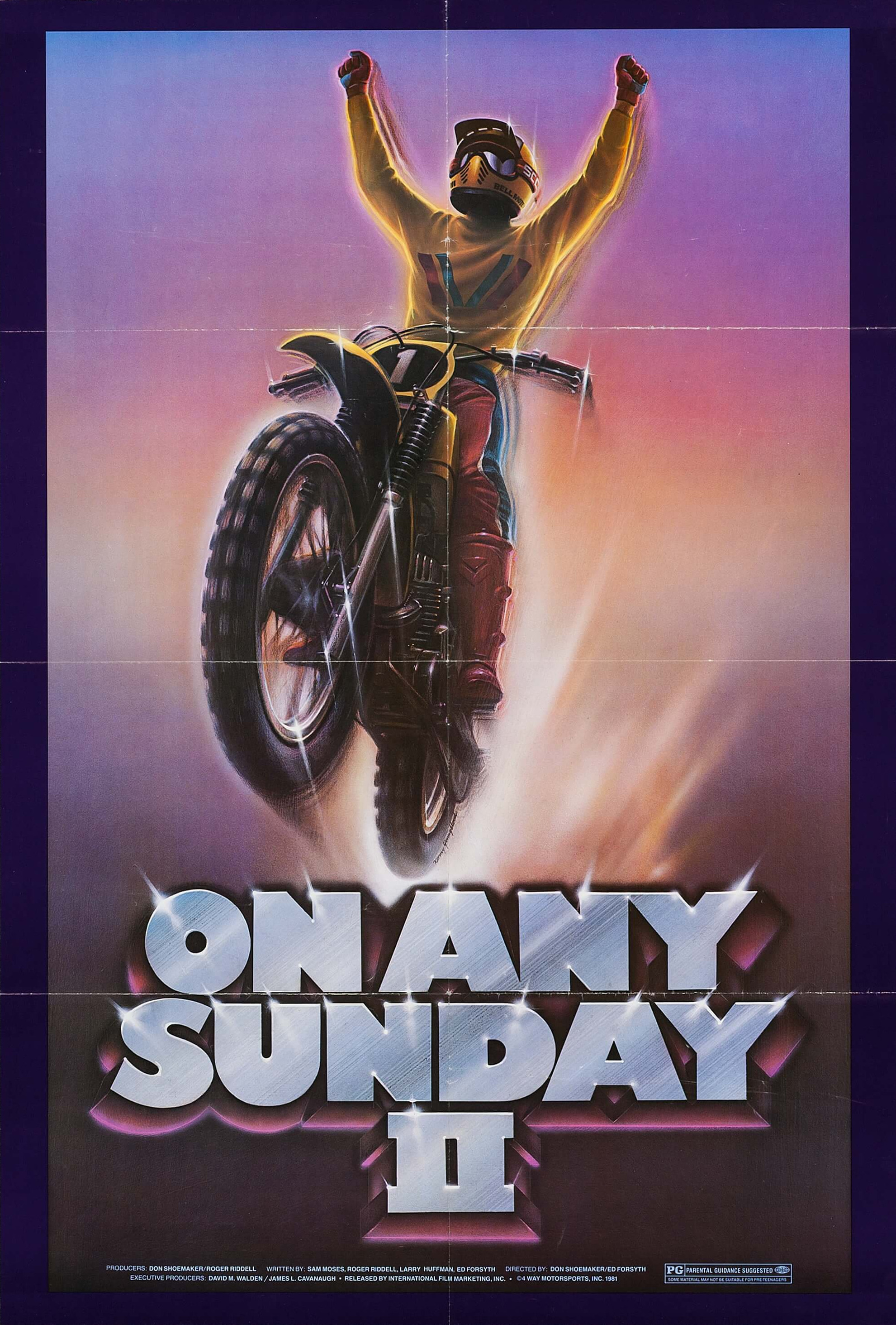 Mega Sized Movie Poster Image for On Any Sunday II 