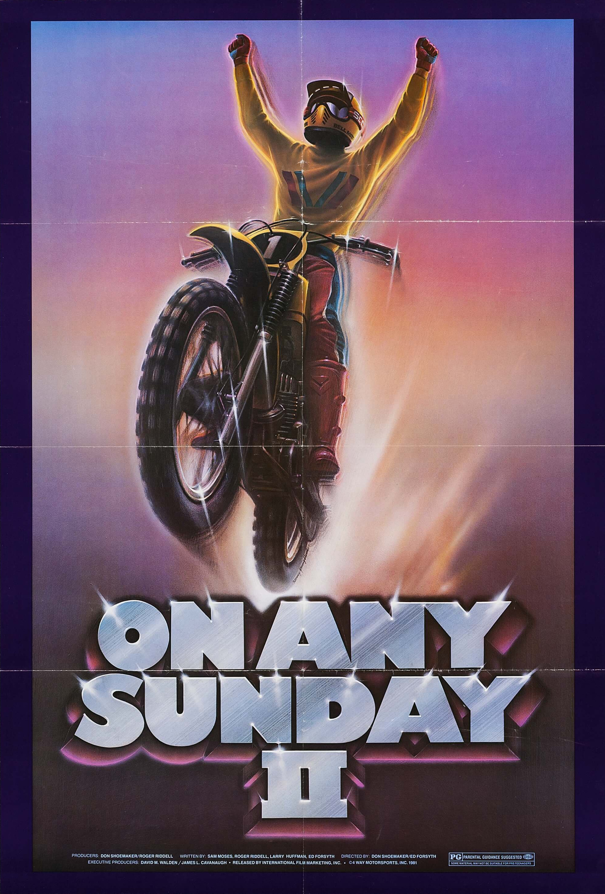 Mega Sized Movie Poster Image for On Any Sunday II 