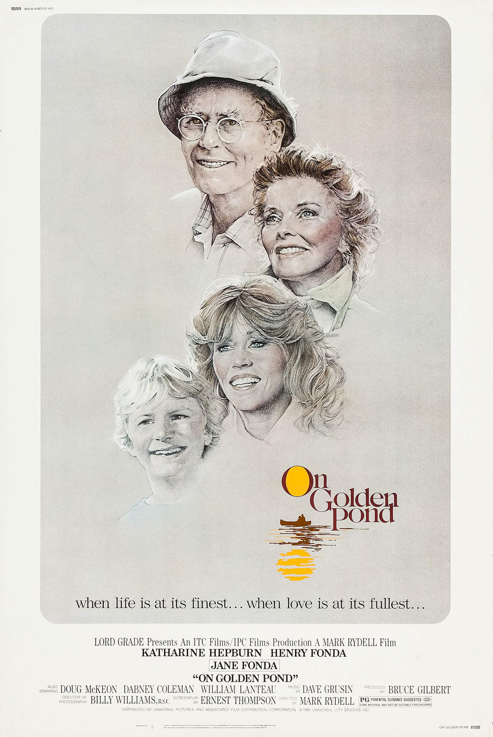 On Golden Pond Extra Large Movie Poster Image IMP Awards